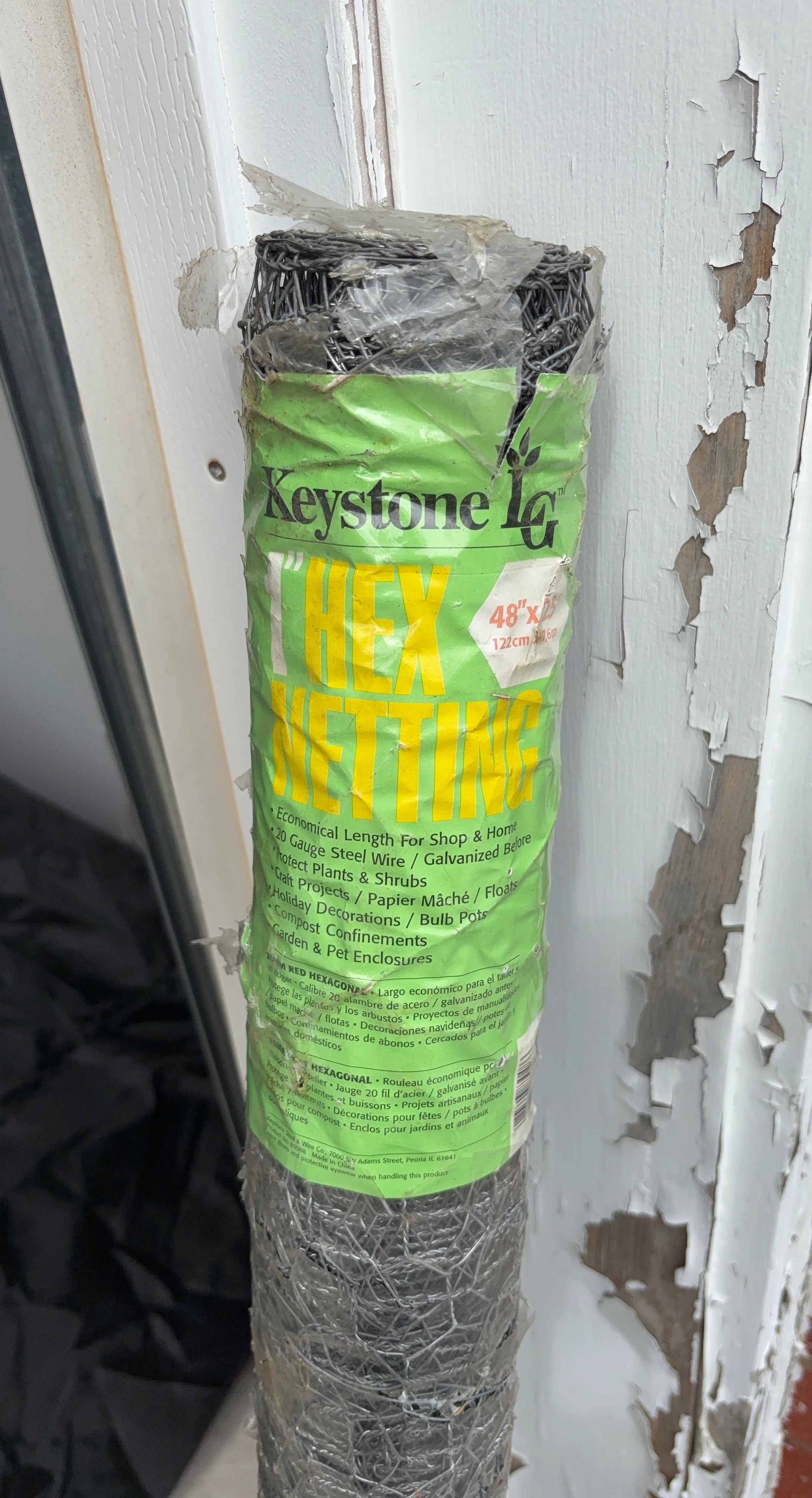 Keystone 48"x25' Hex Wire Netting