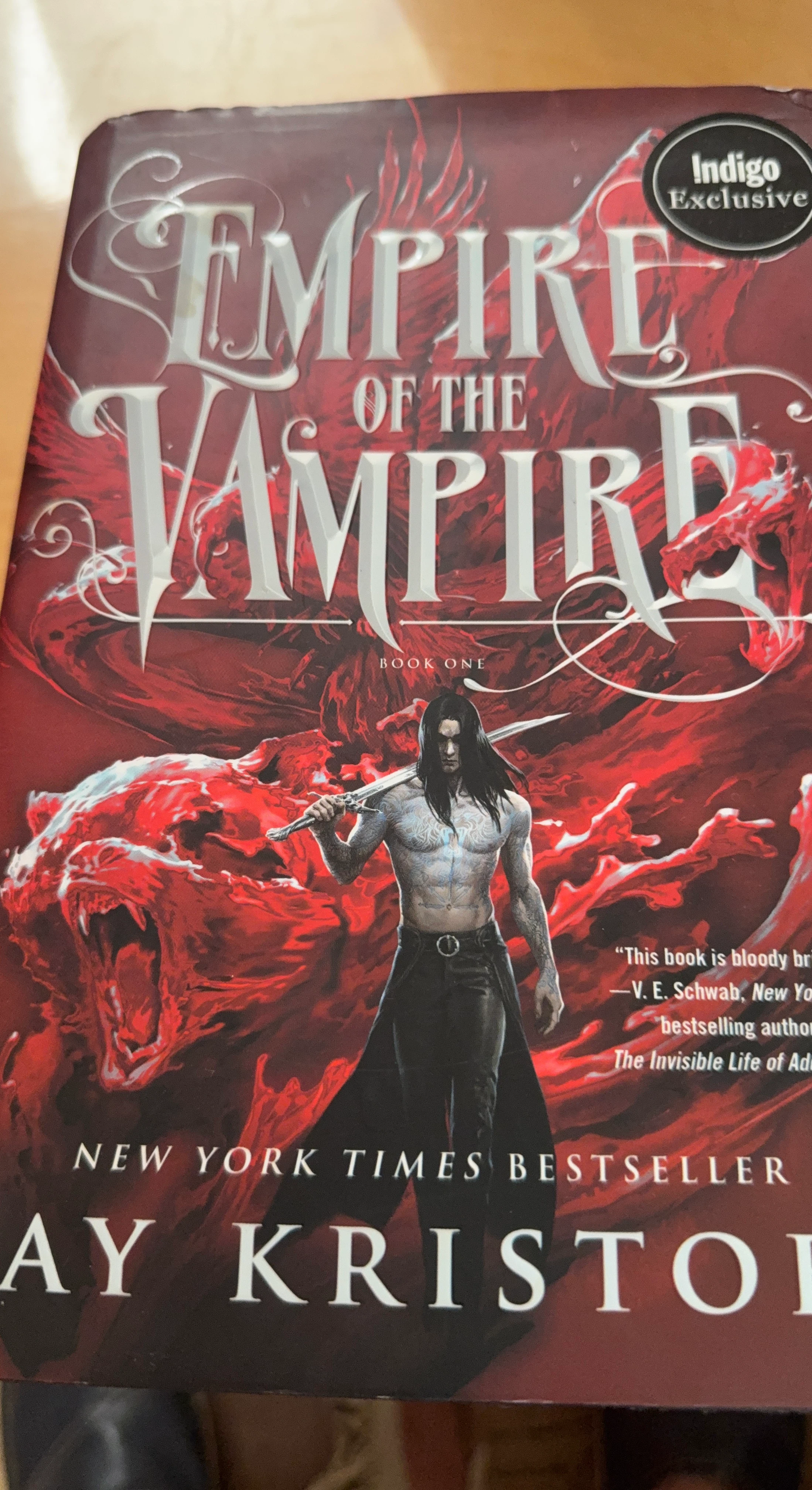 Empire of the Vampire Book One by Jay Kristoff