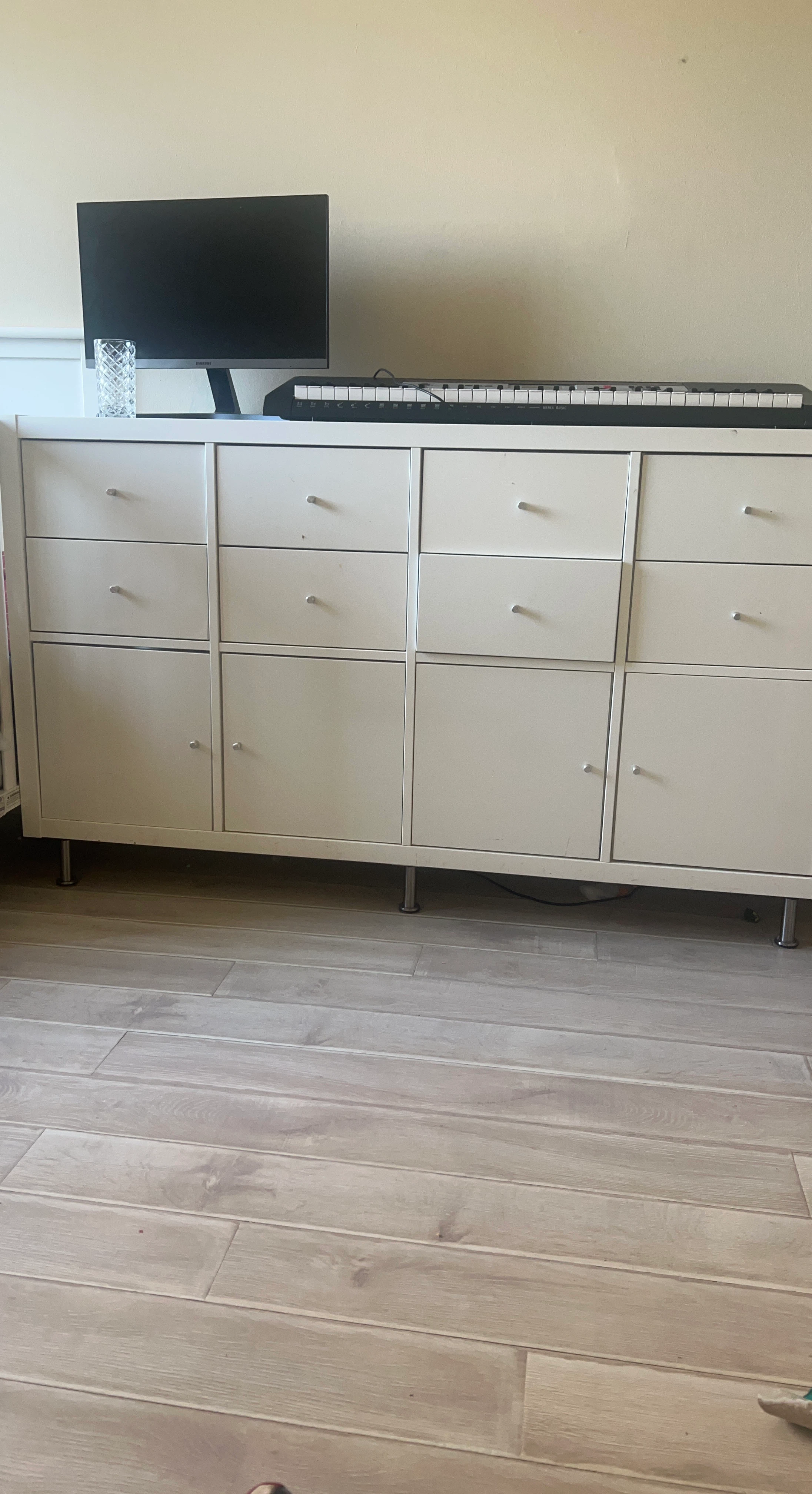 White Cube Storage Unit