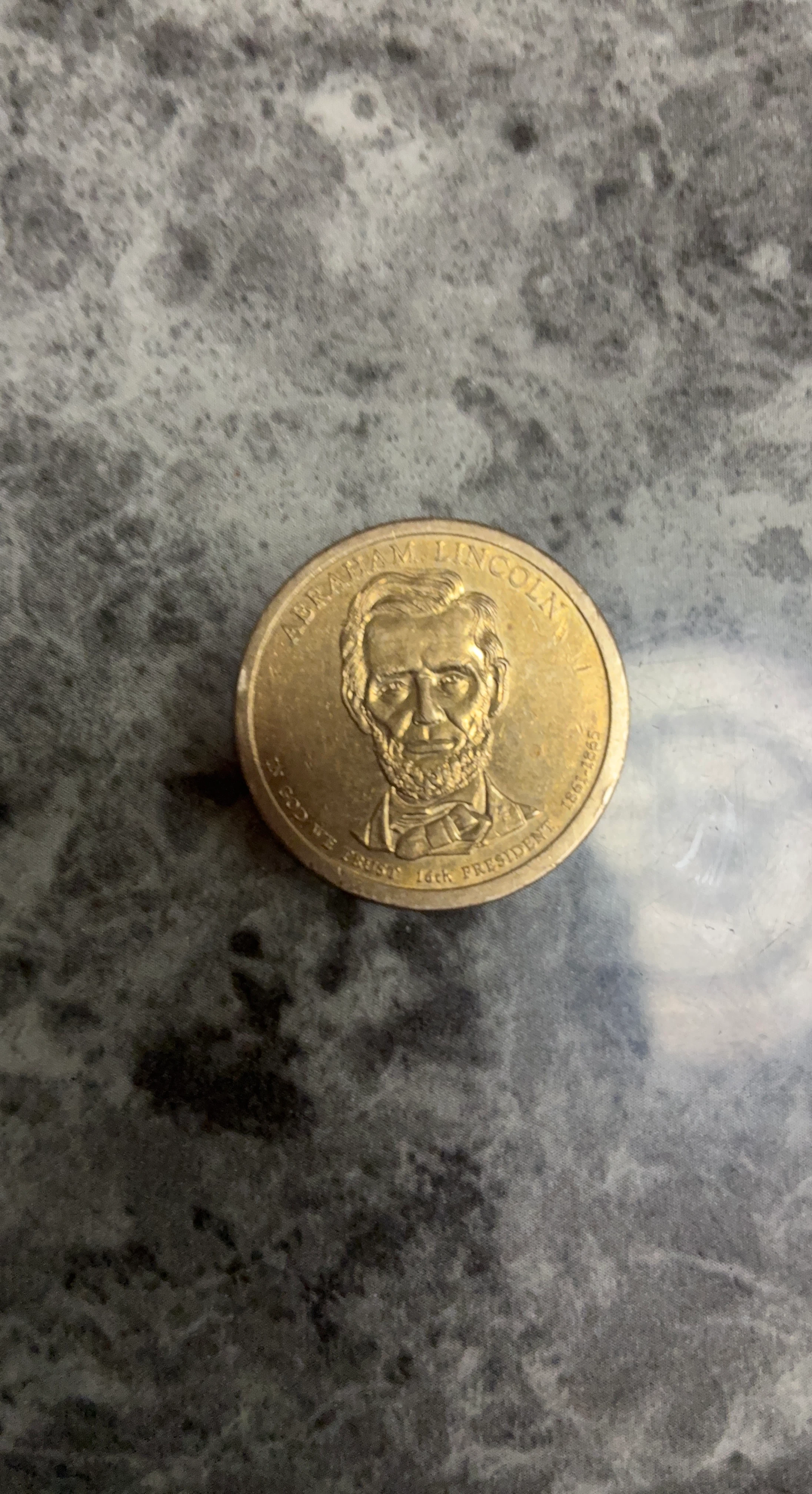 Abraham Lincoln Presidential Dollar Coin