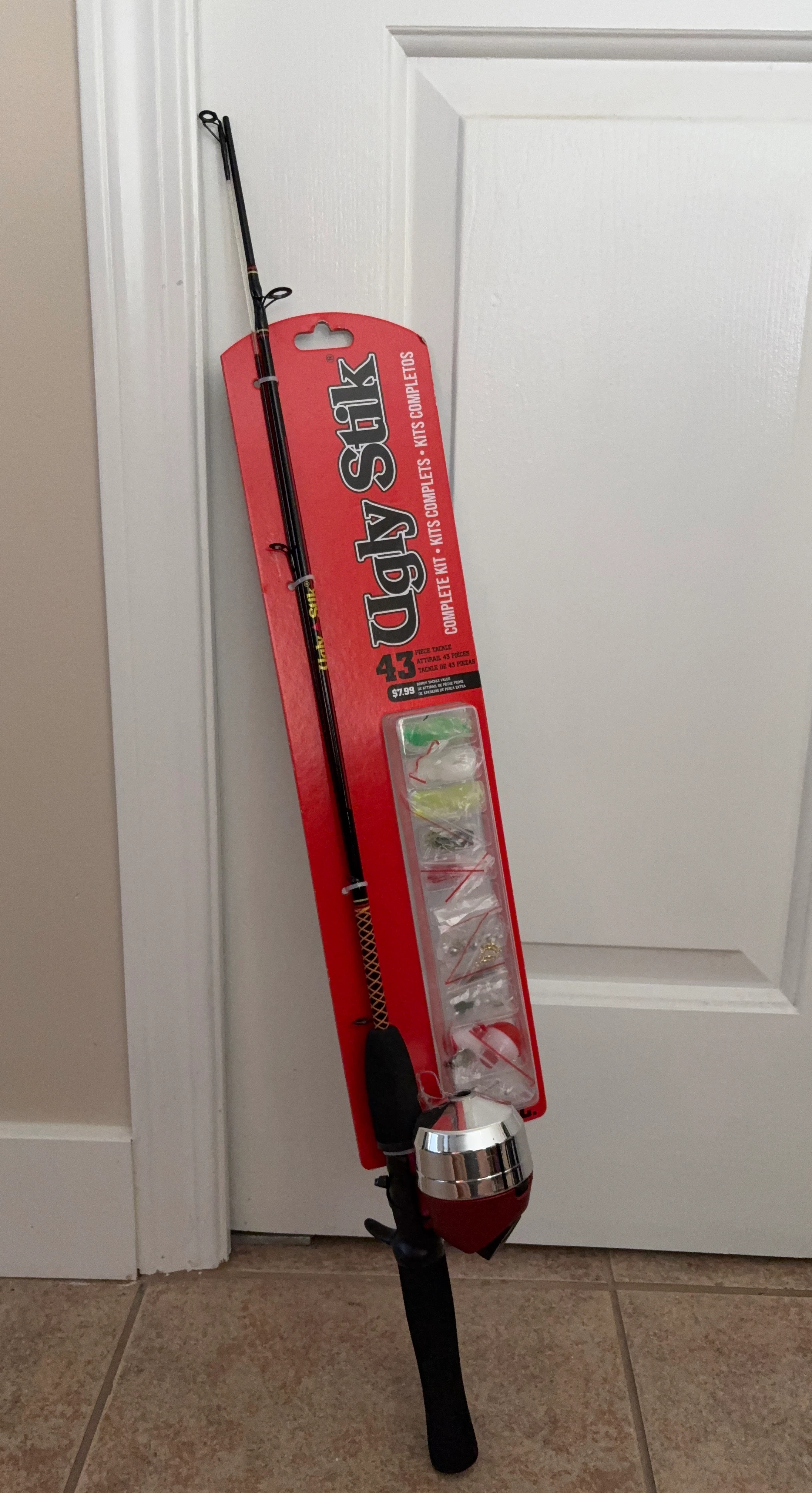 Ugly Stik Complete Fishing Kit with 43 Pieces of Tackle