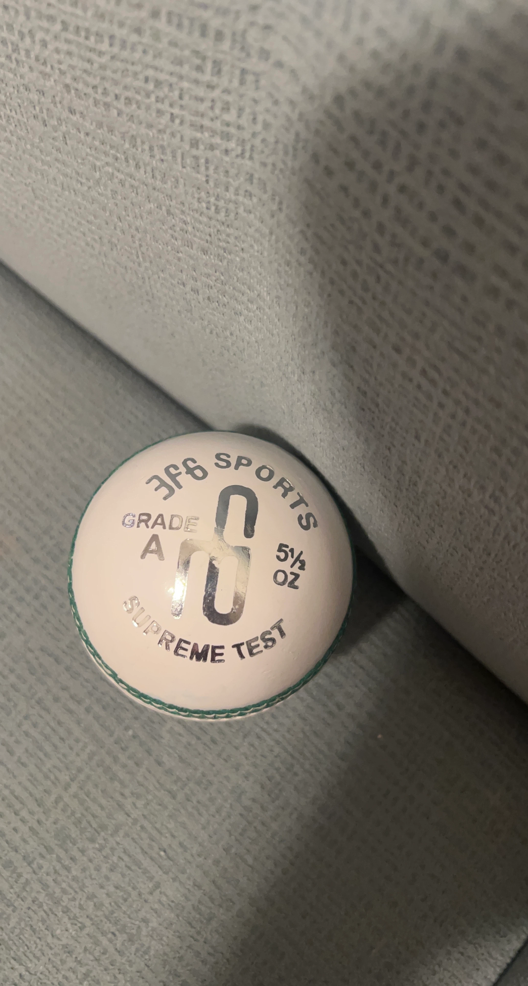3fg Sports Supreme Test Cricket Ball - Grade A, 5.5oz