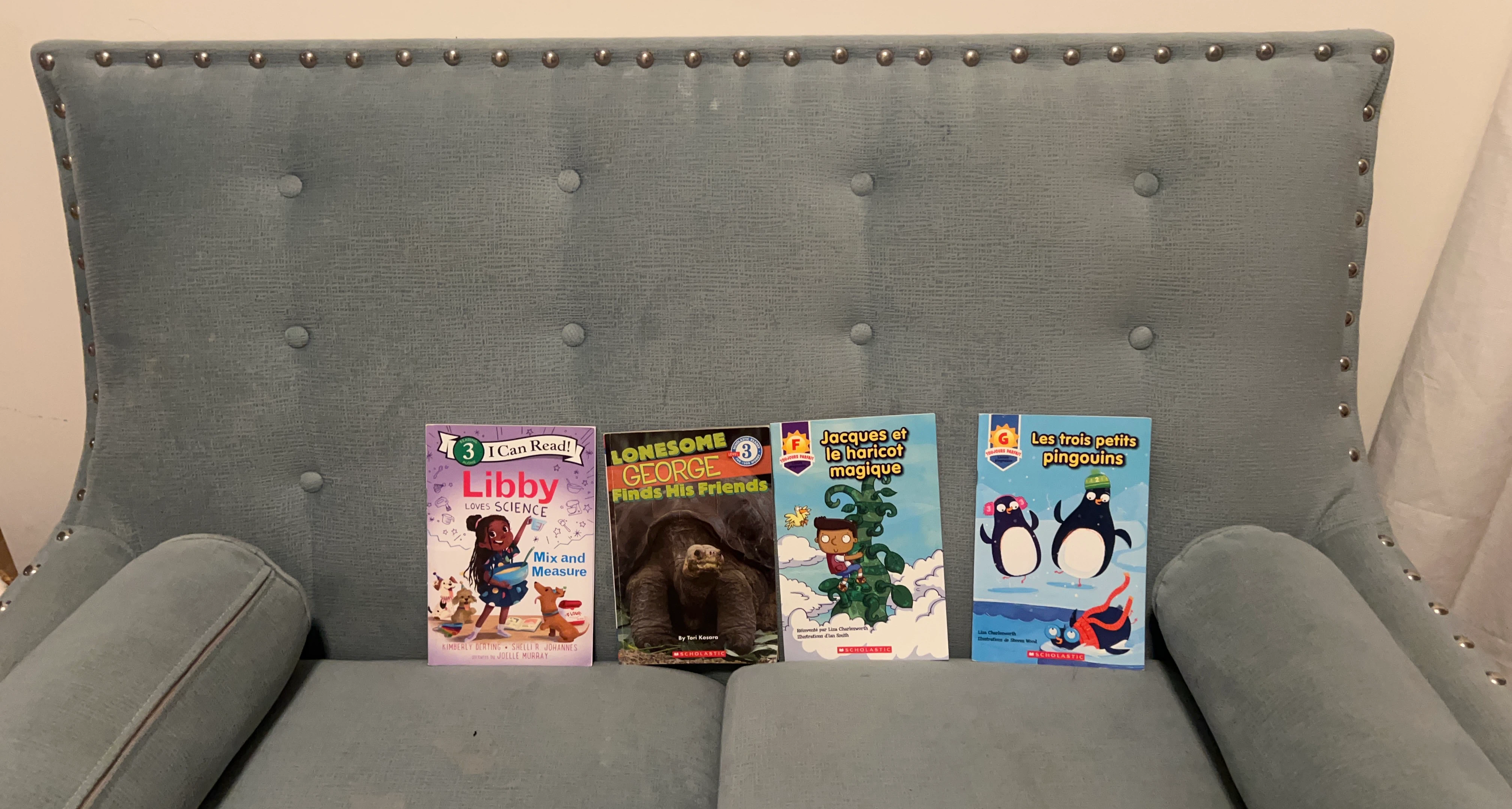 Mix and match french and english kids books