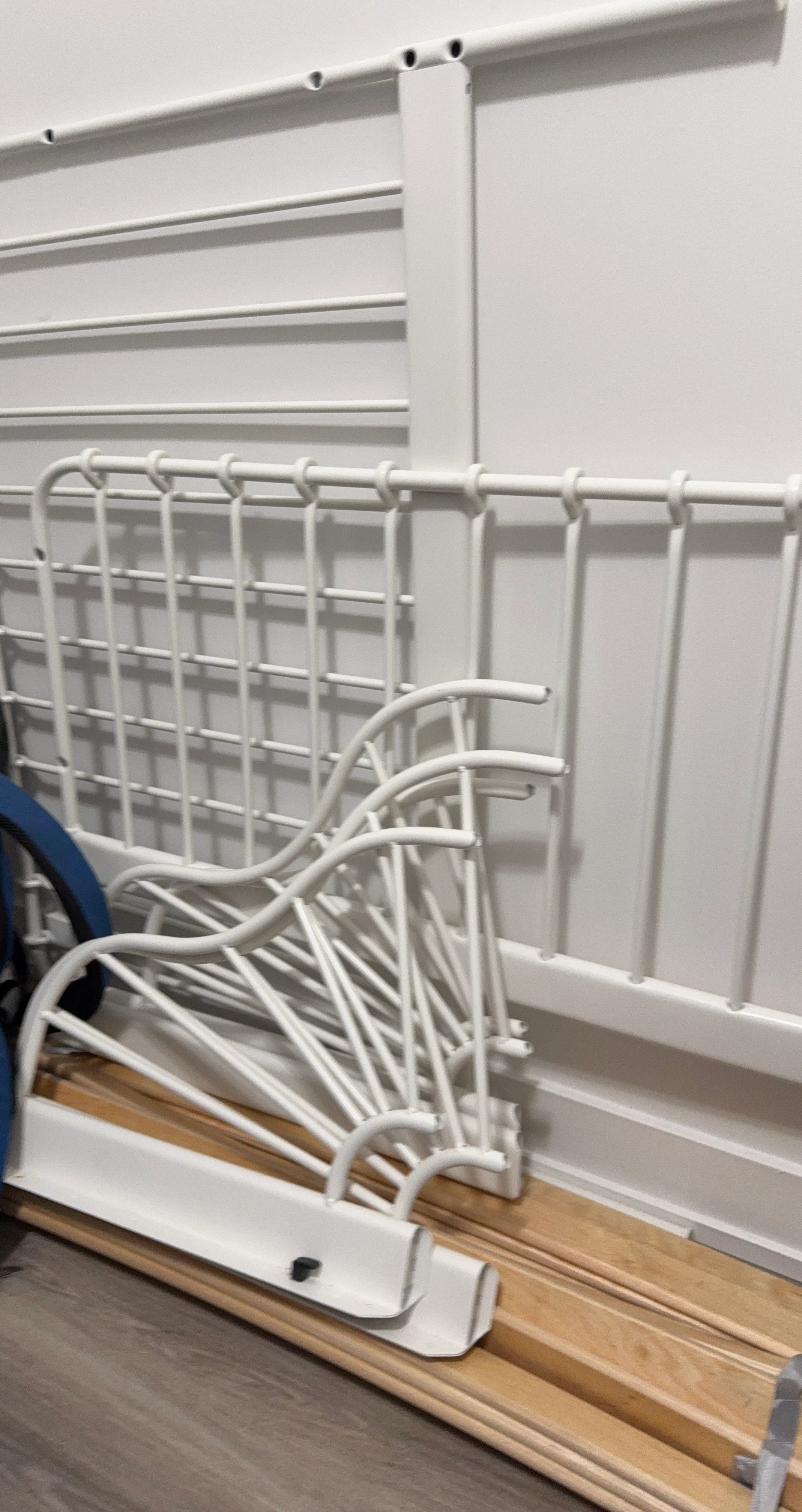 IKEA White Metal Daybed/Toddler Bed Frame