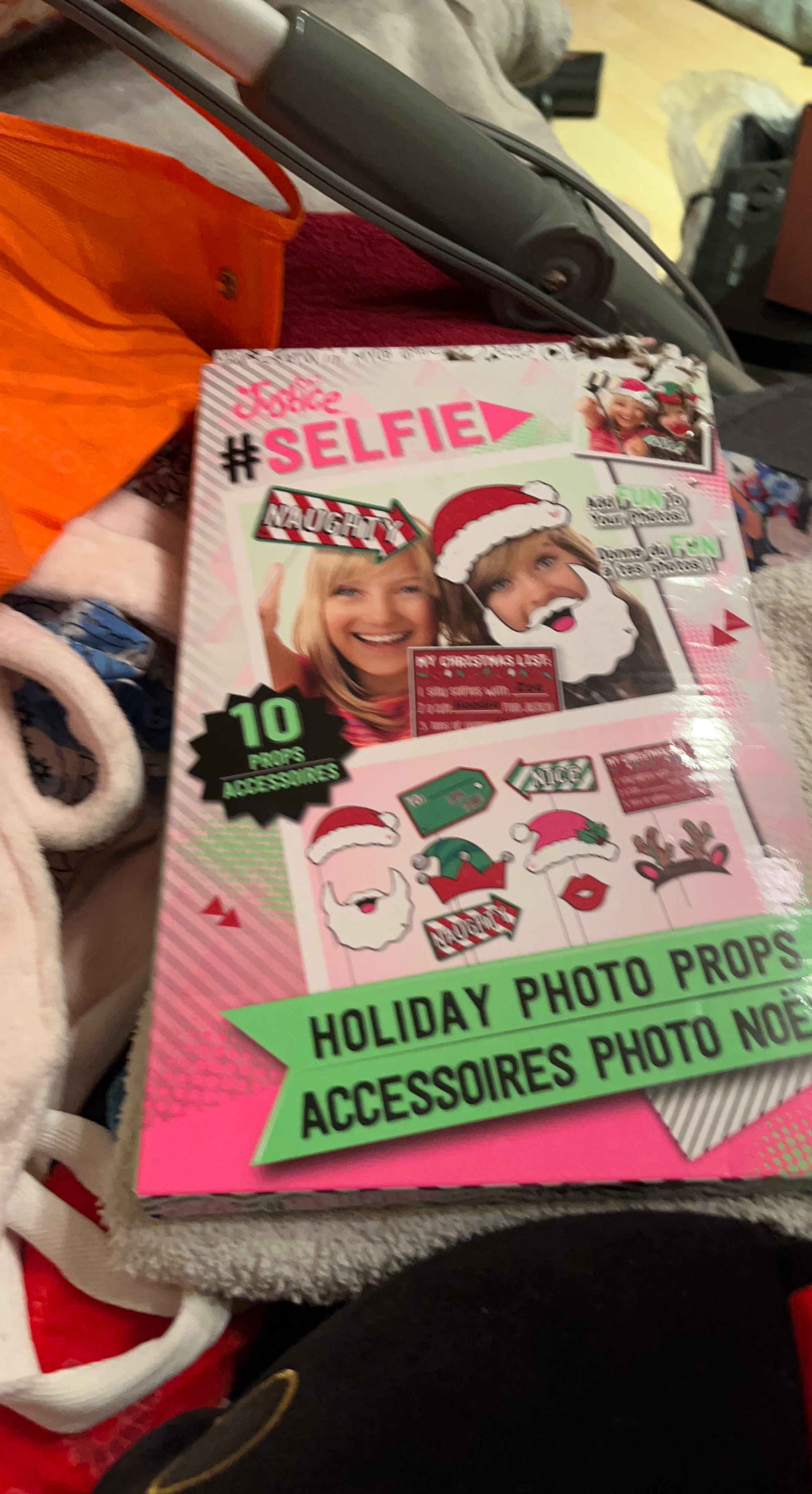 Justice #Selfie Holiday Photo Props