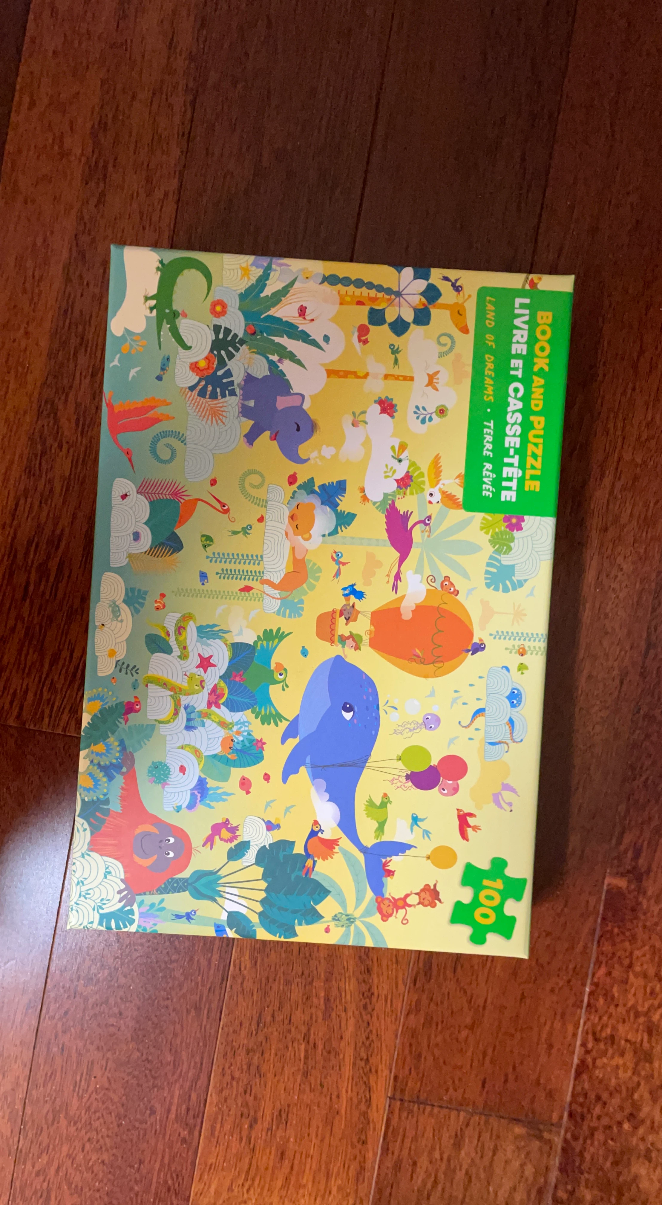 Book and Puzzle - Land of Dreams