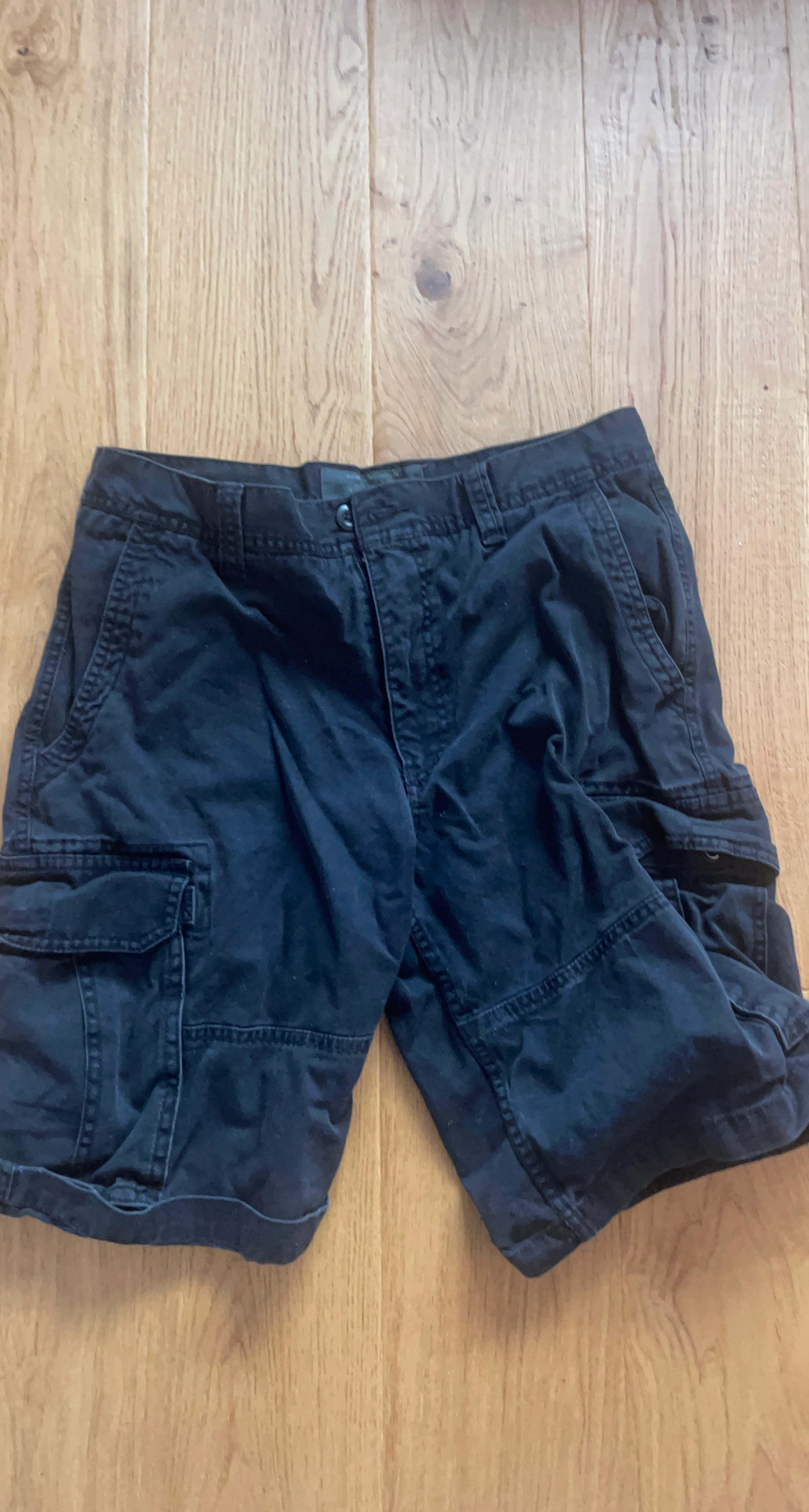 Old Navy Cargo Shorts Black Men's Size 32