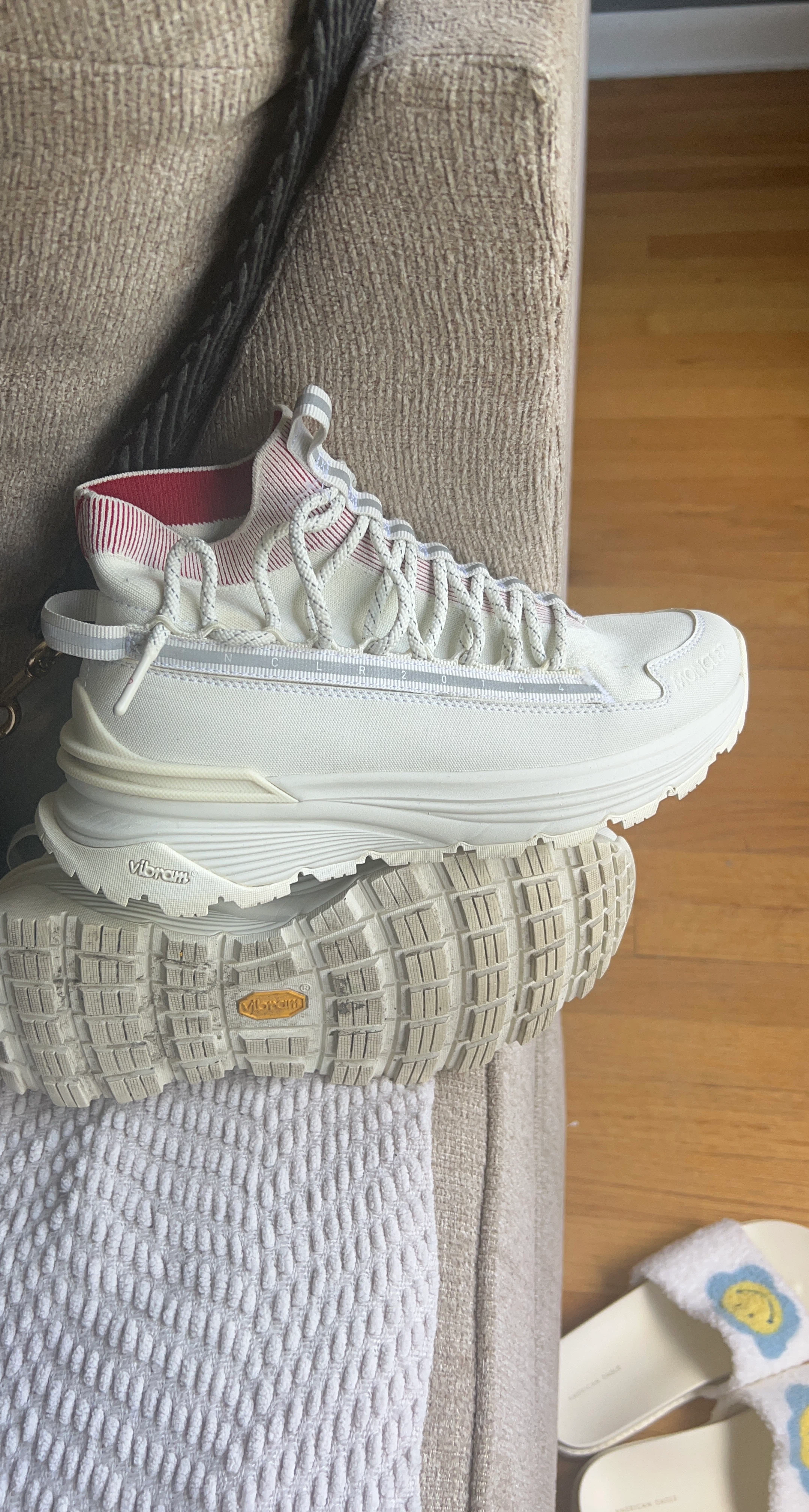 Moncler White Sneakers