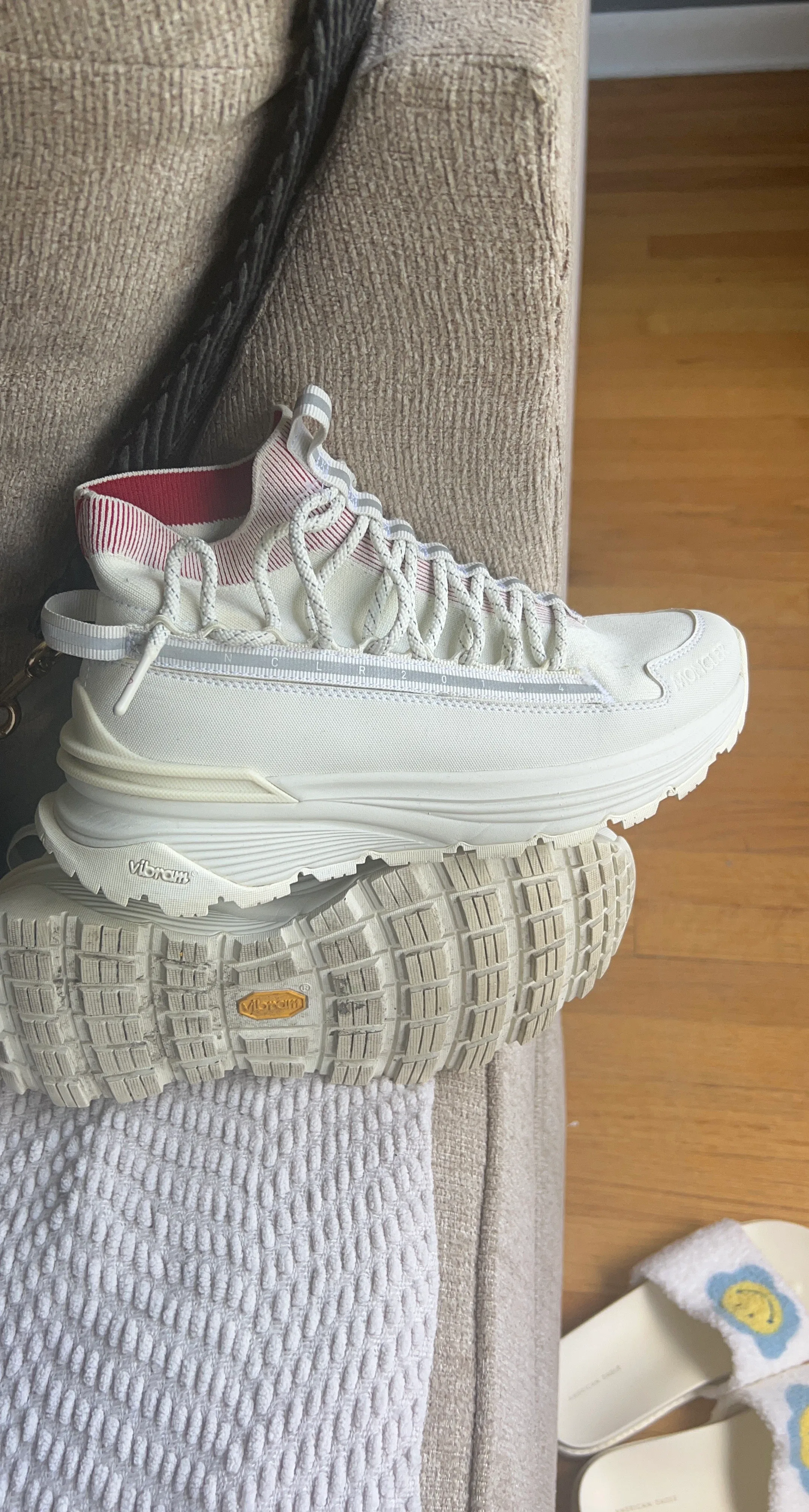 Moncler White Sneakers