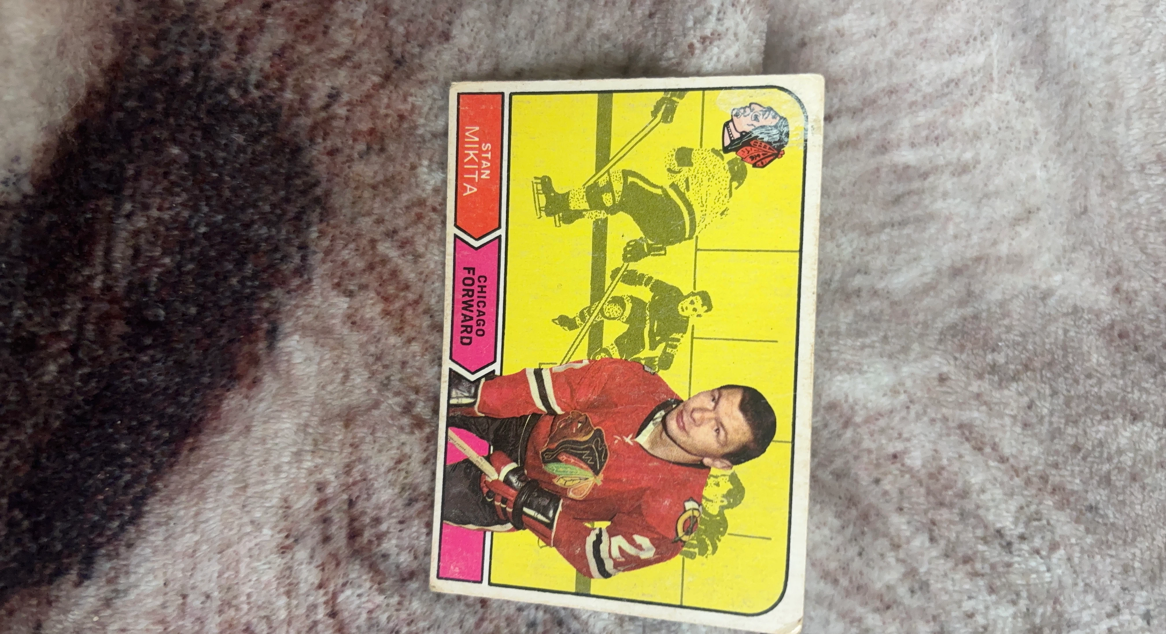 Stan Mikita Hockey Card