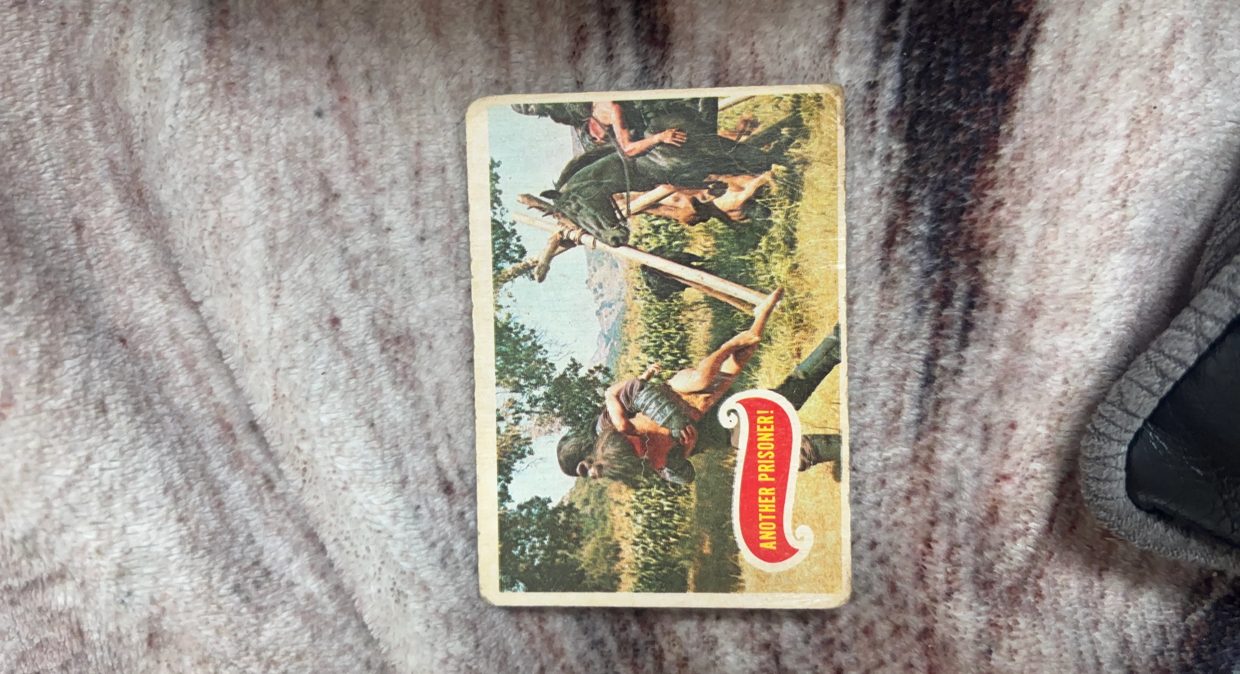 Vintage "Another Prisoner!" Card