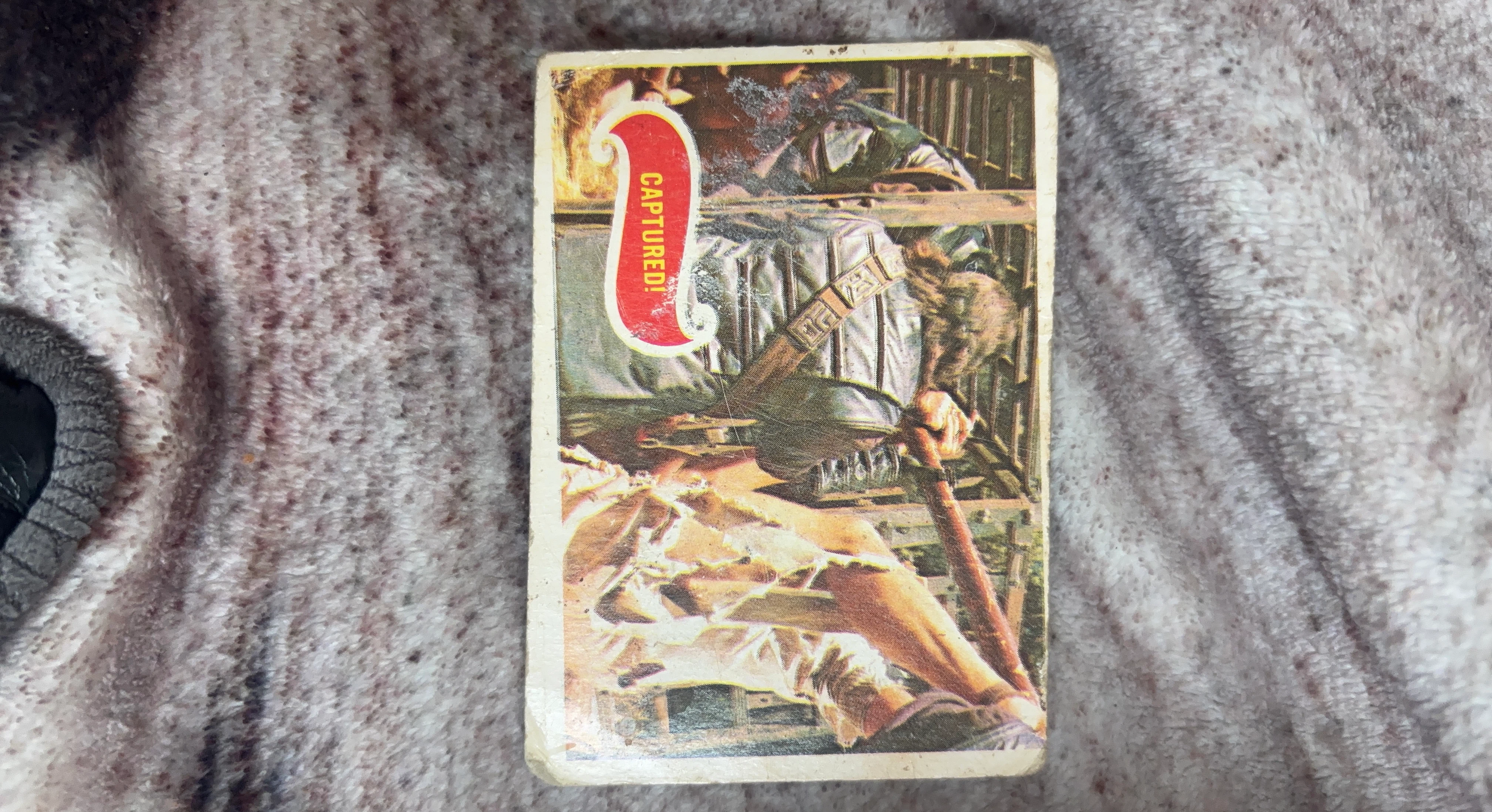 Trading Card - Captured!