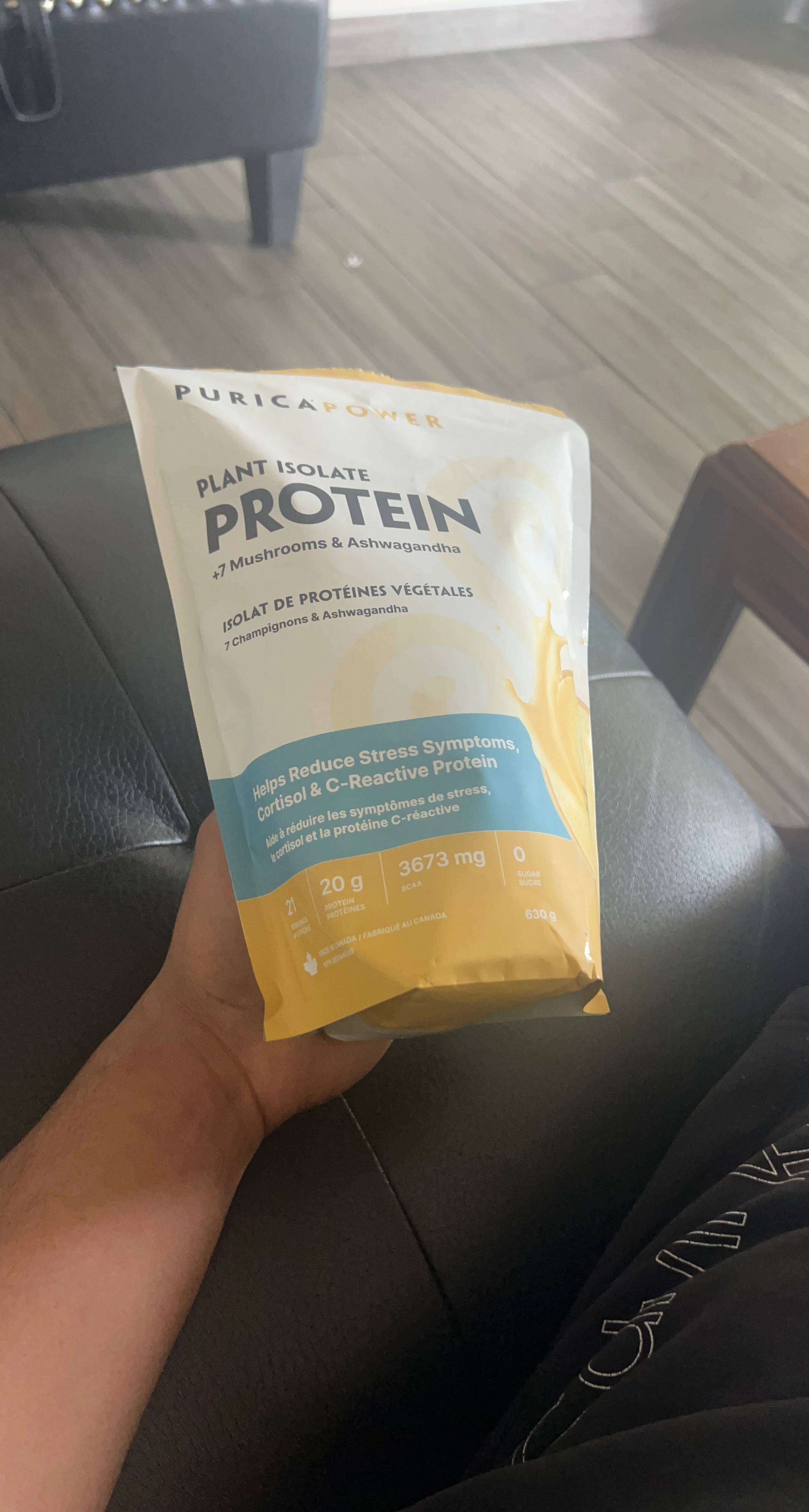 Purica Power Plant Isolate Protein with Mushrooms & Ashwagandha