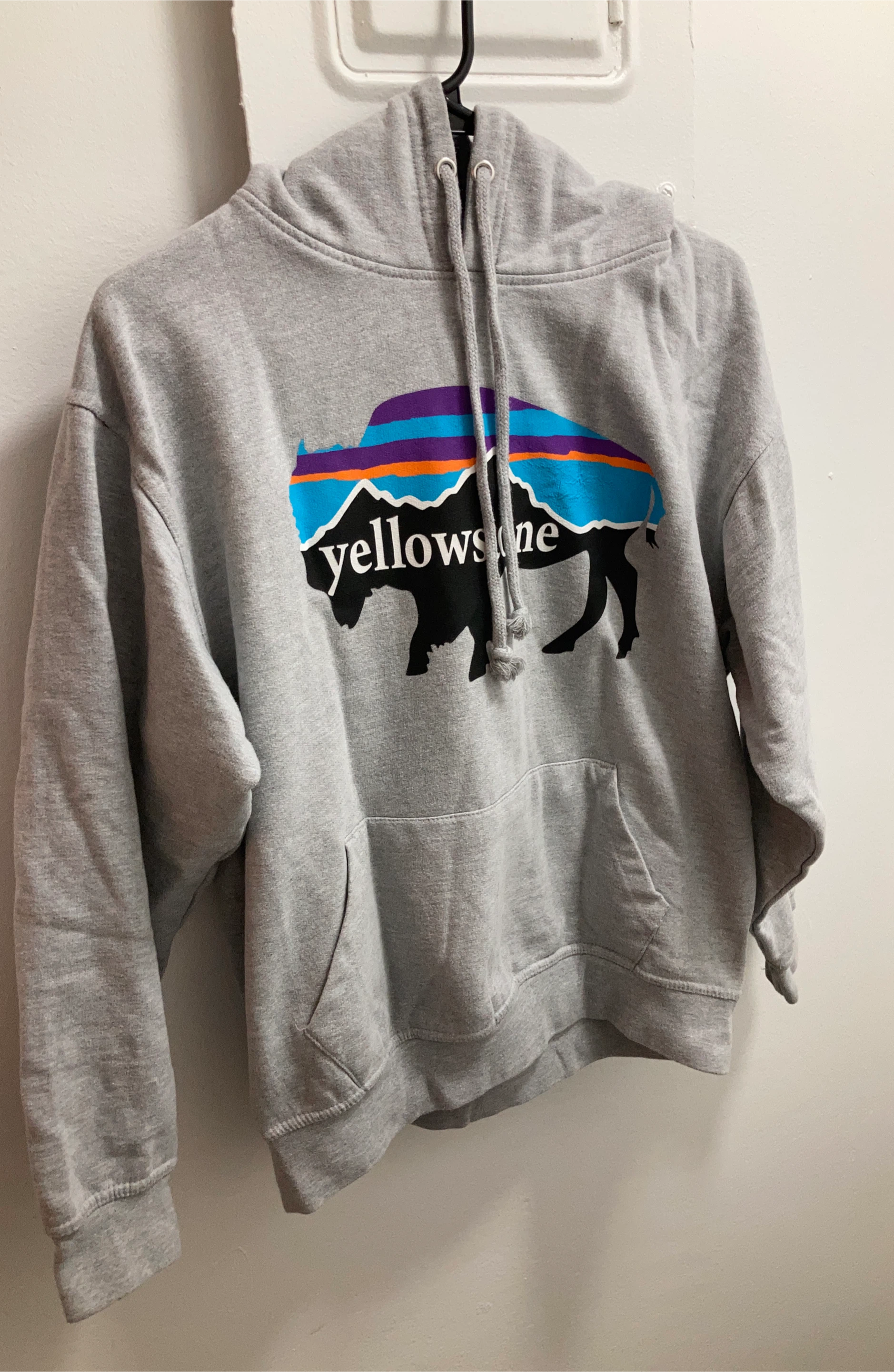 Grey Yellowstone Hoodie