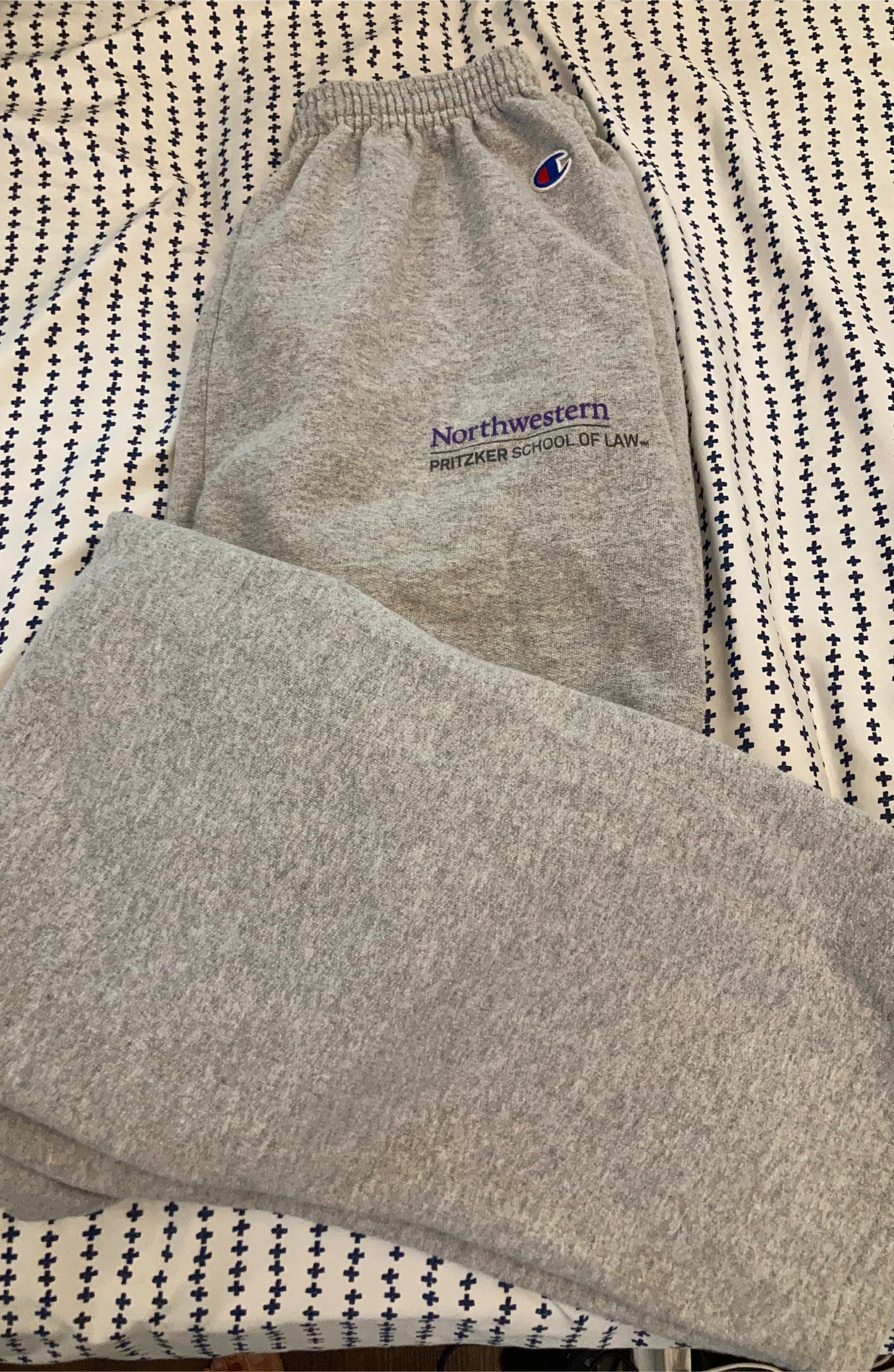 Champion Northwestern Pritzker School of Law Sweatpants Size M