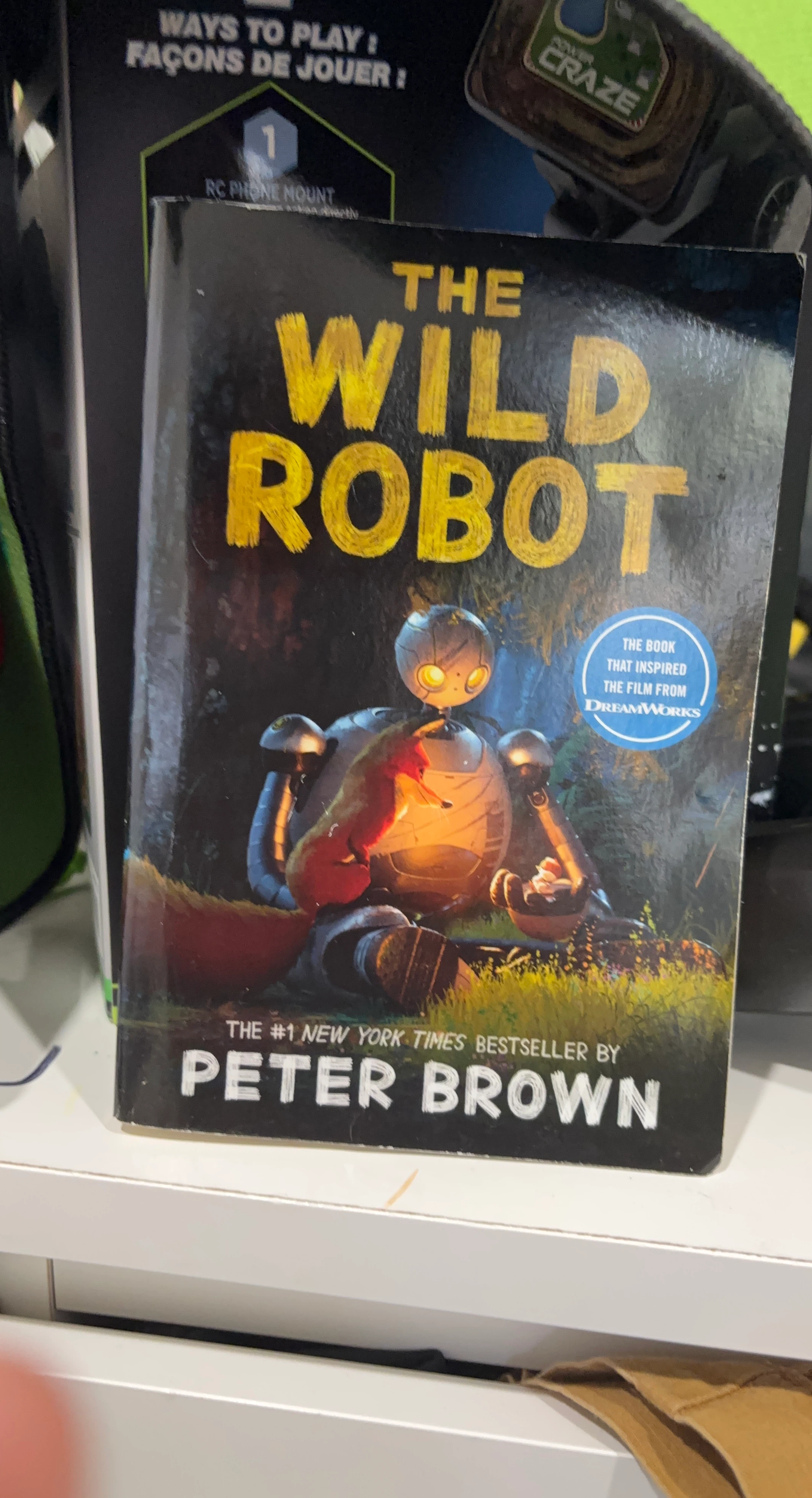 The Wild Robot by Peter Brown Book