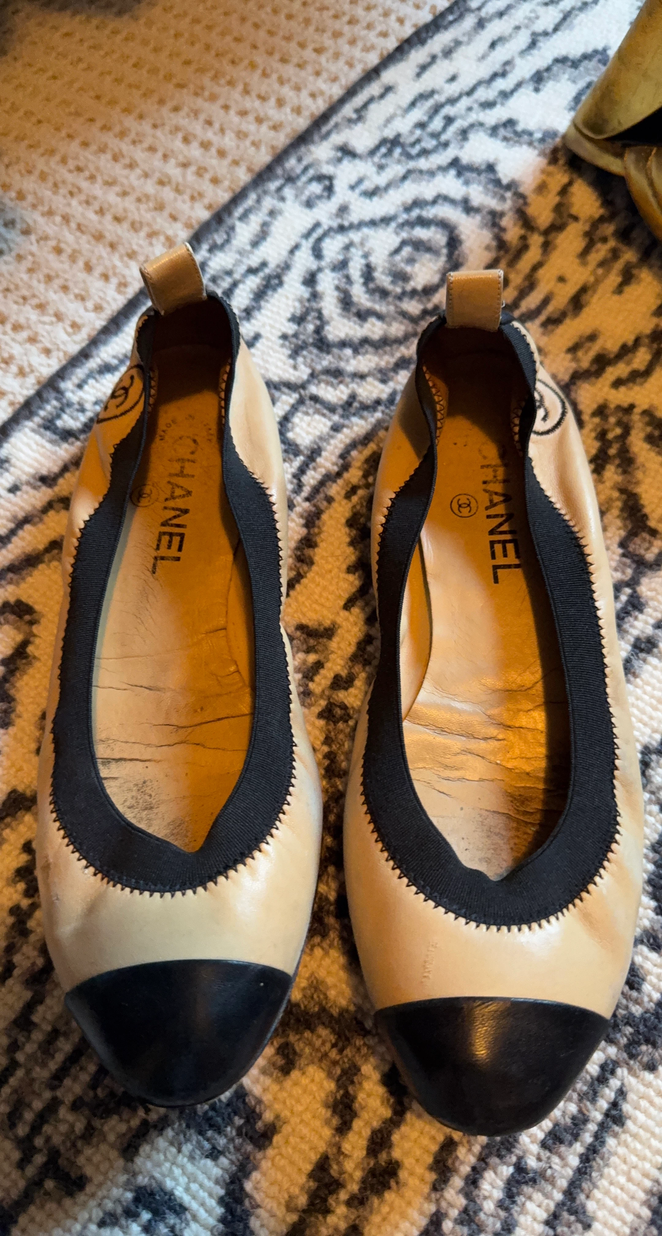 CHANEL Ballet Flats