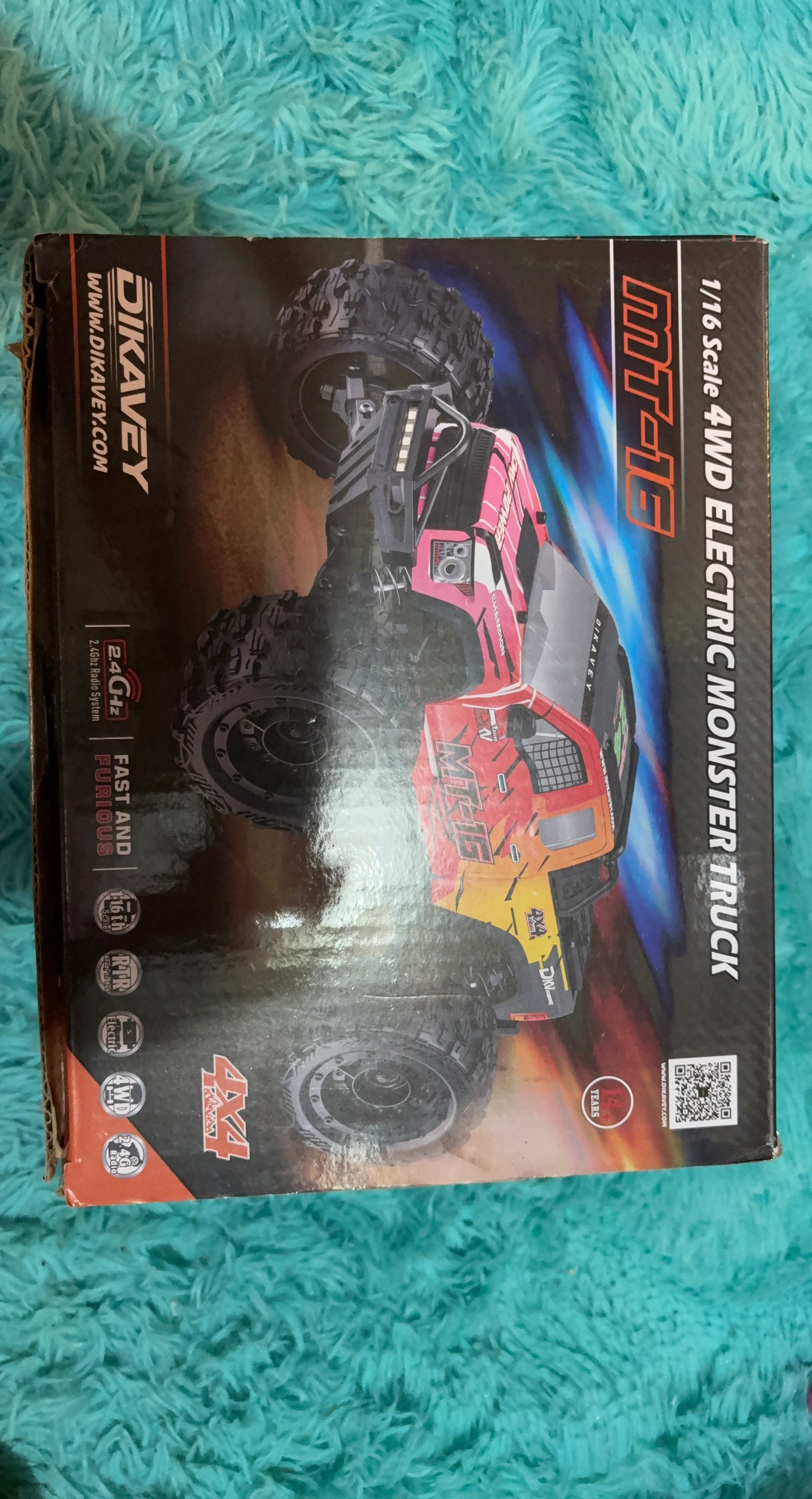 DIKAVEY MT-16 1/16 Scale 4WD Electric Monster Truck