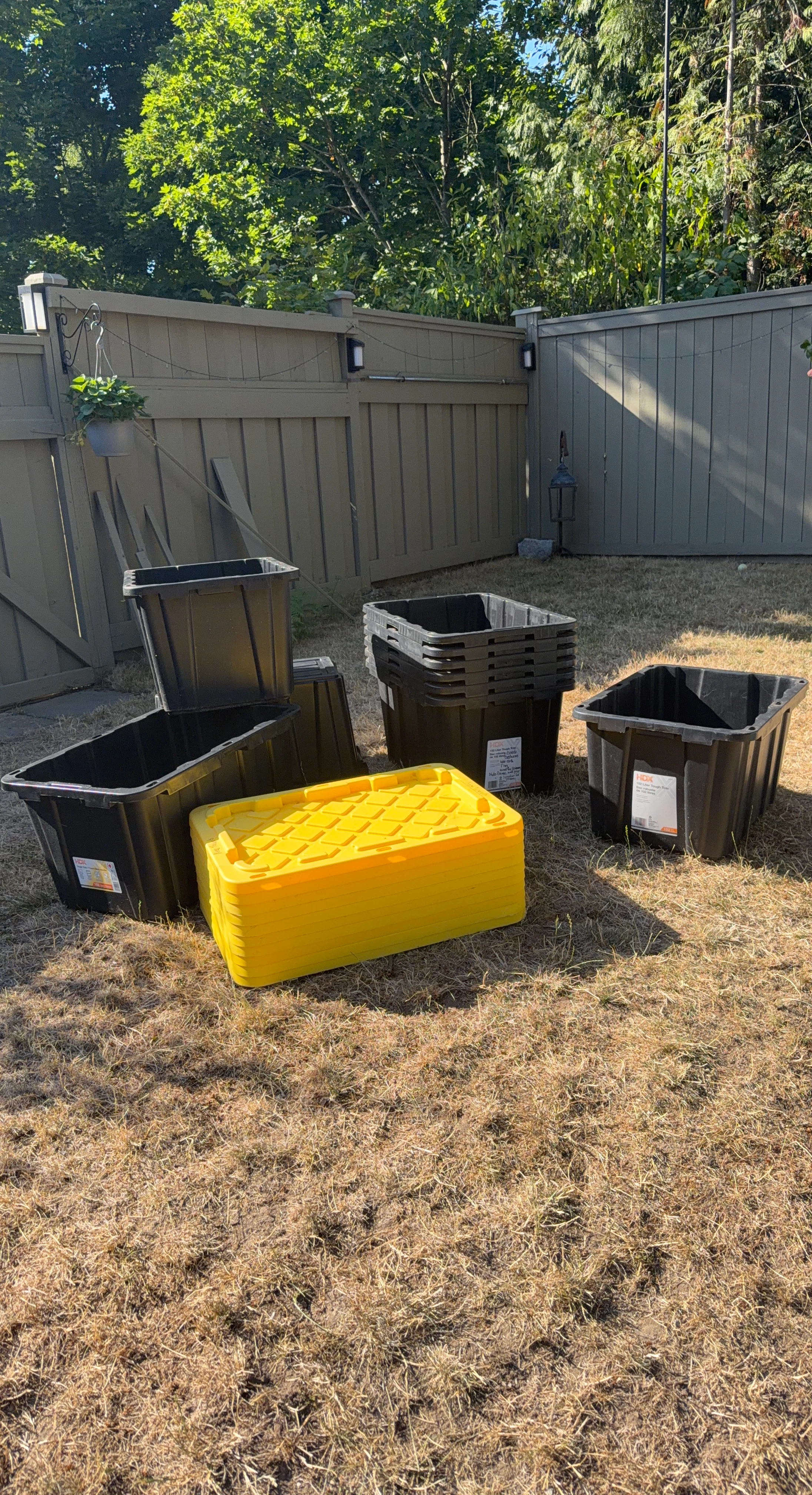 HDX 102 Liter Tough Tote Storage Bins