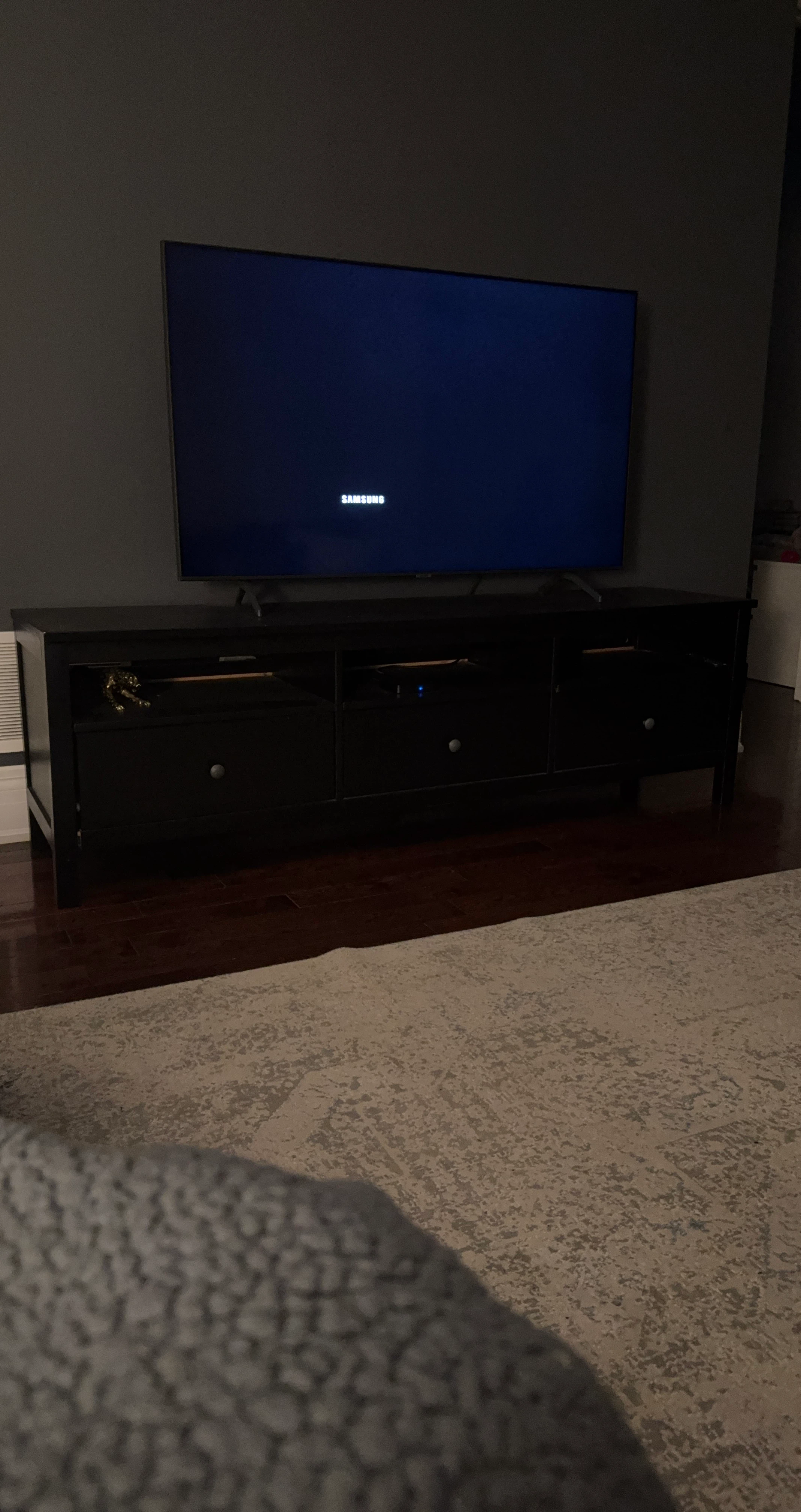 IKEA Black Entertainment Unit