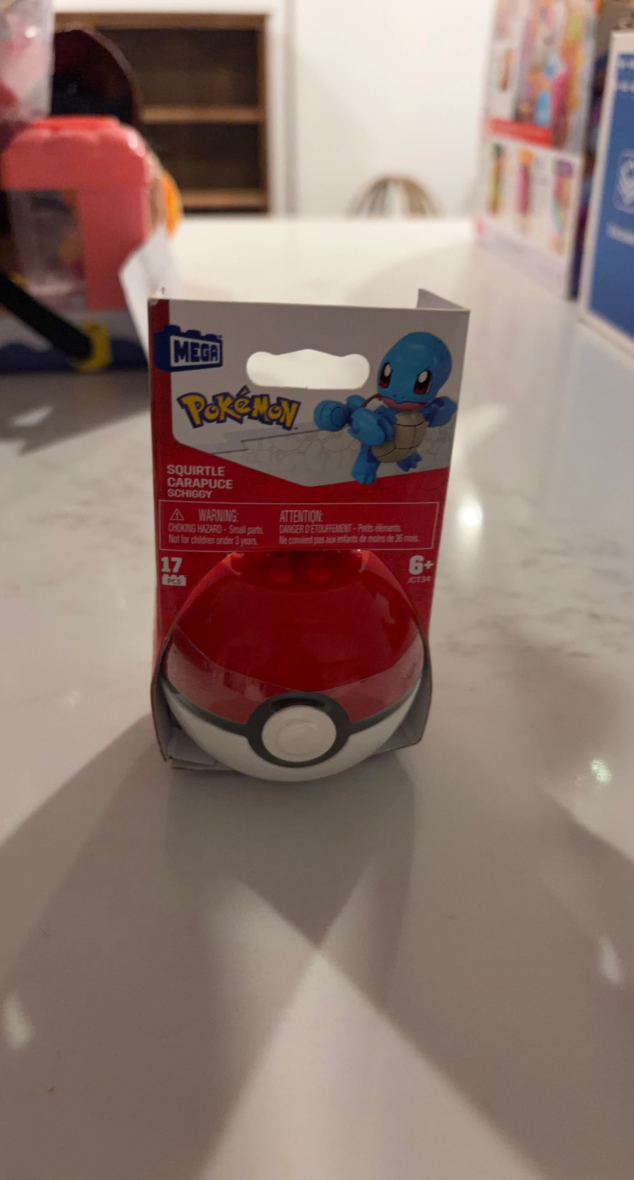 Mega Pokémon Squirtle Carapuce Schiggy Building Toy