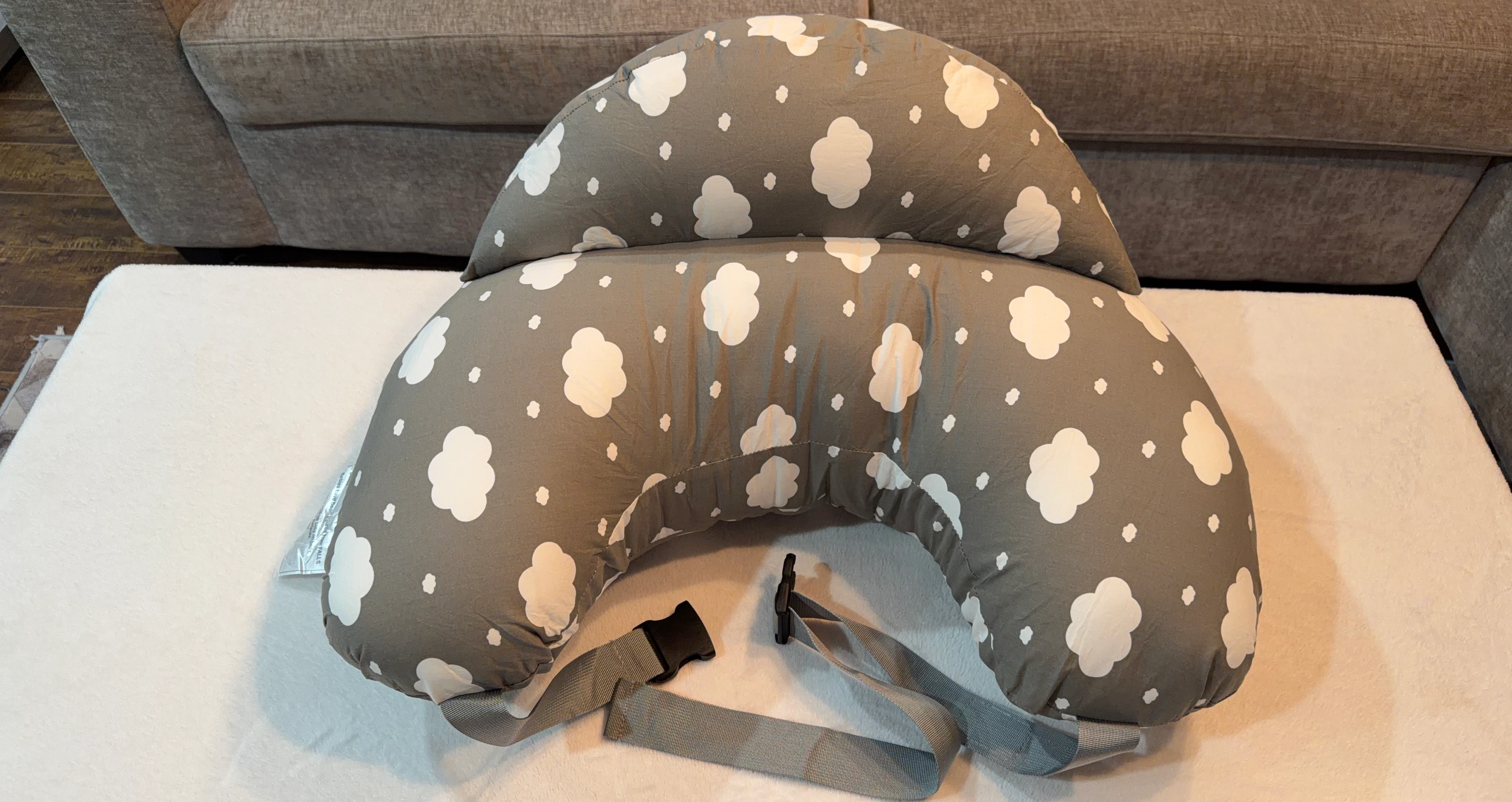 Grey Cloud Nursing Pillow