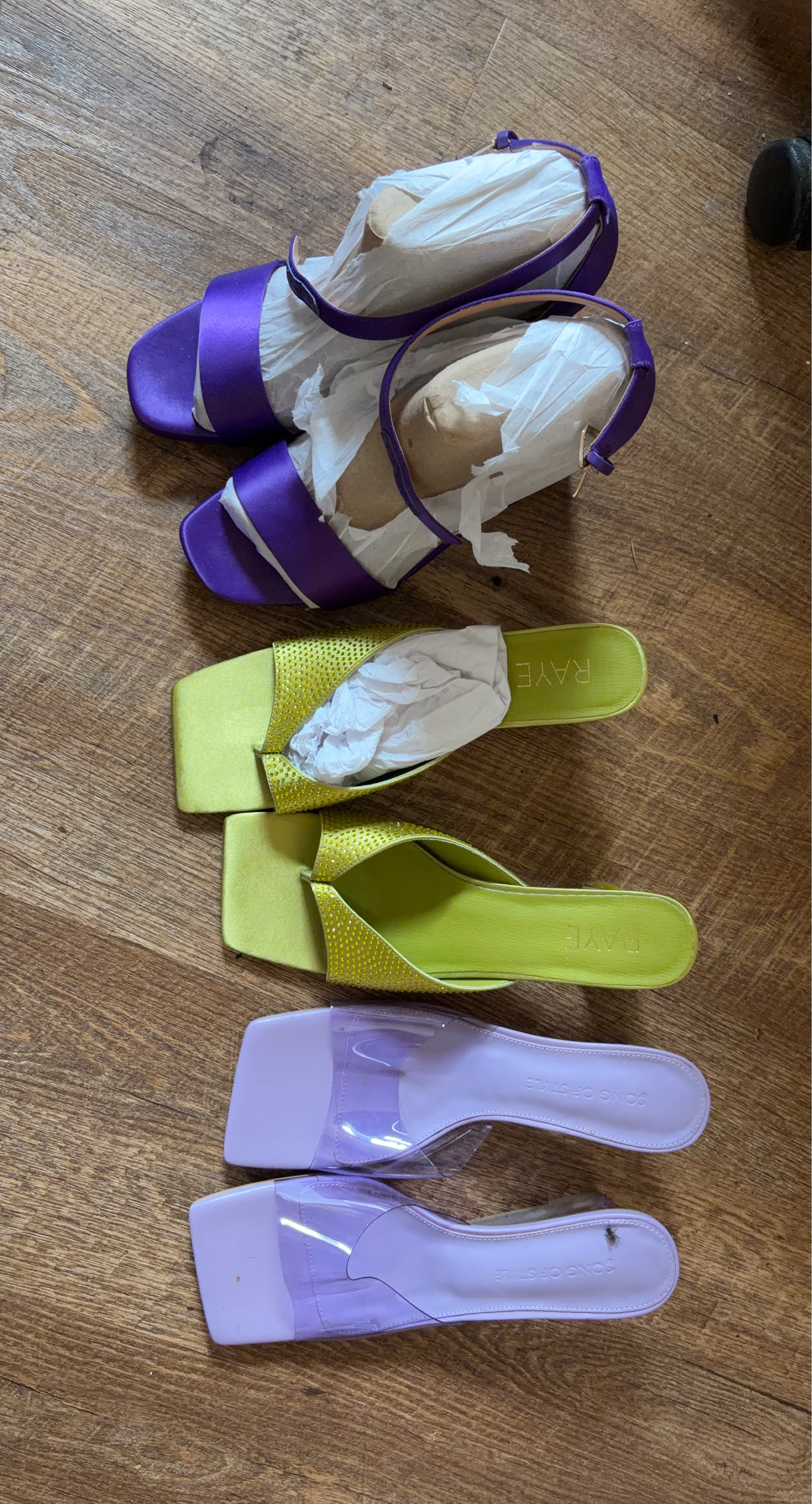 RAYE & SONG OF STYLE Heeled Sandals & Mules - Various Colors