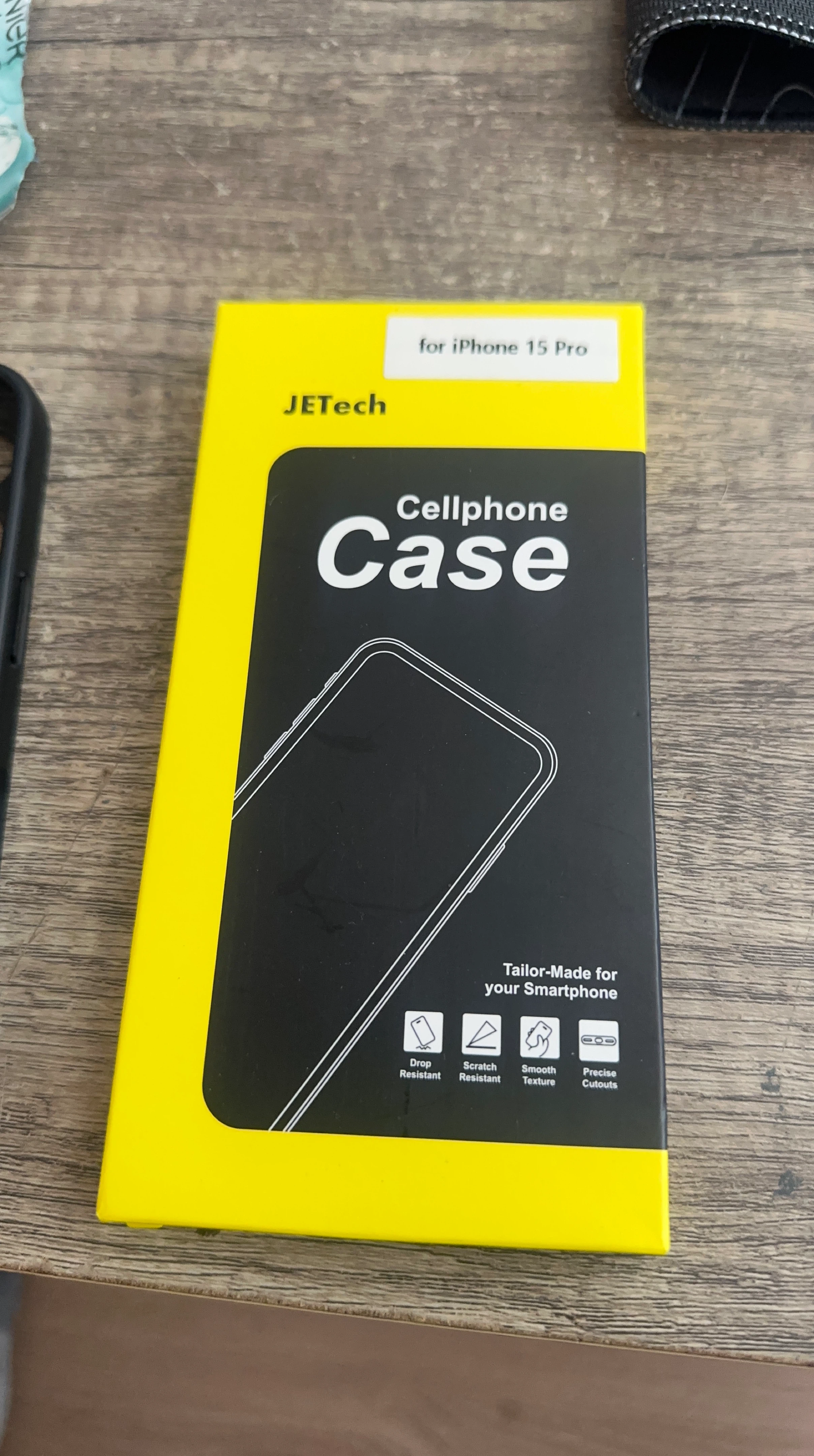 JETech Cellphone Case for iPhone 15 Pro