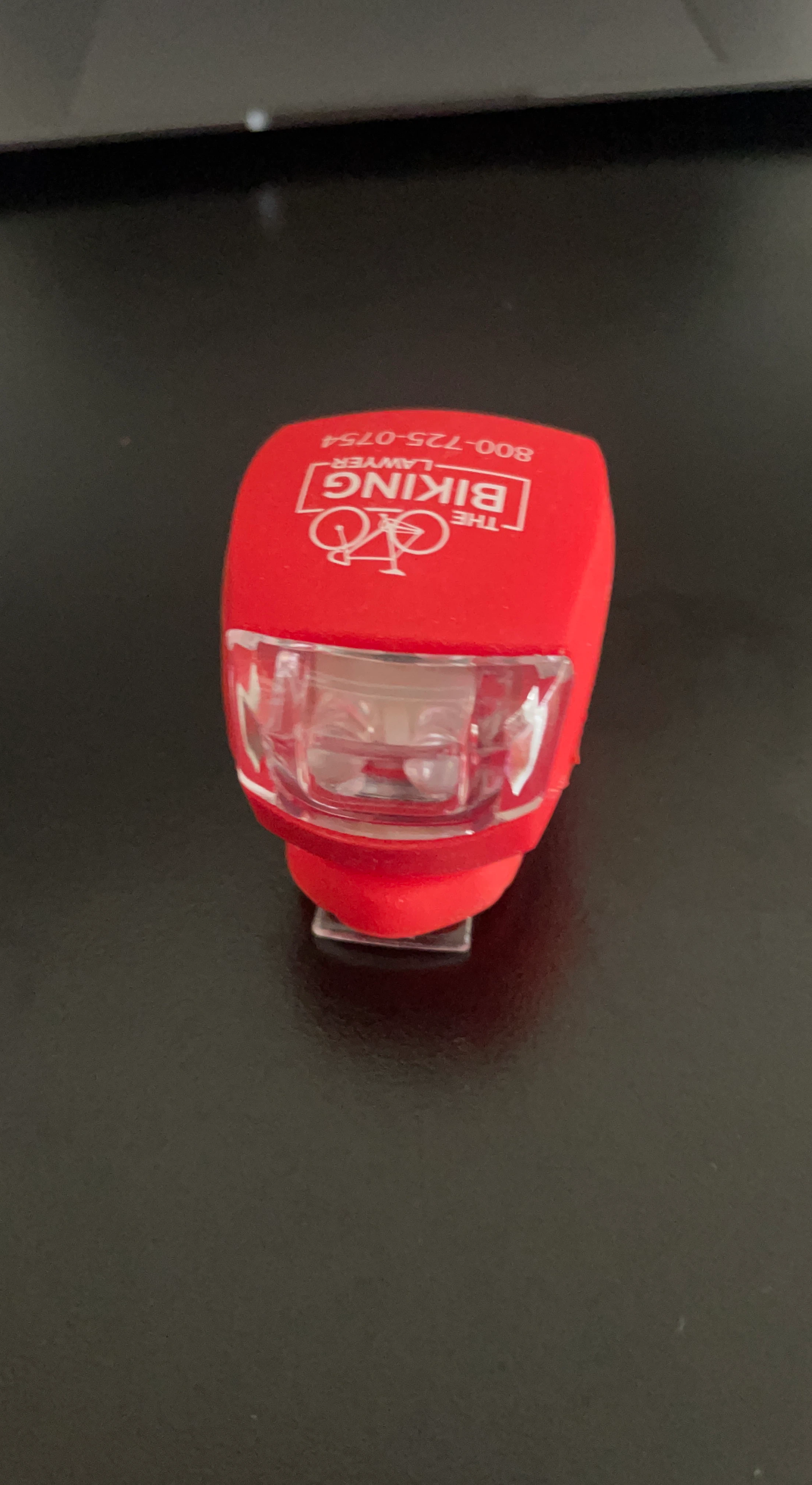 Red Bicycle Light