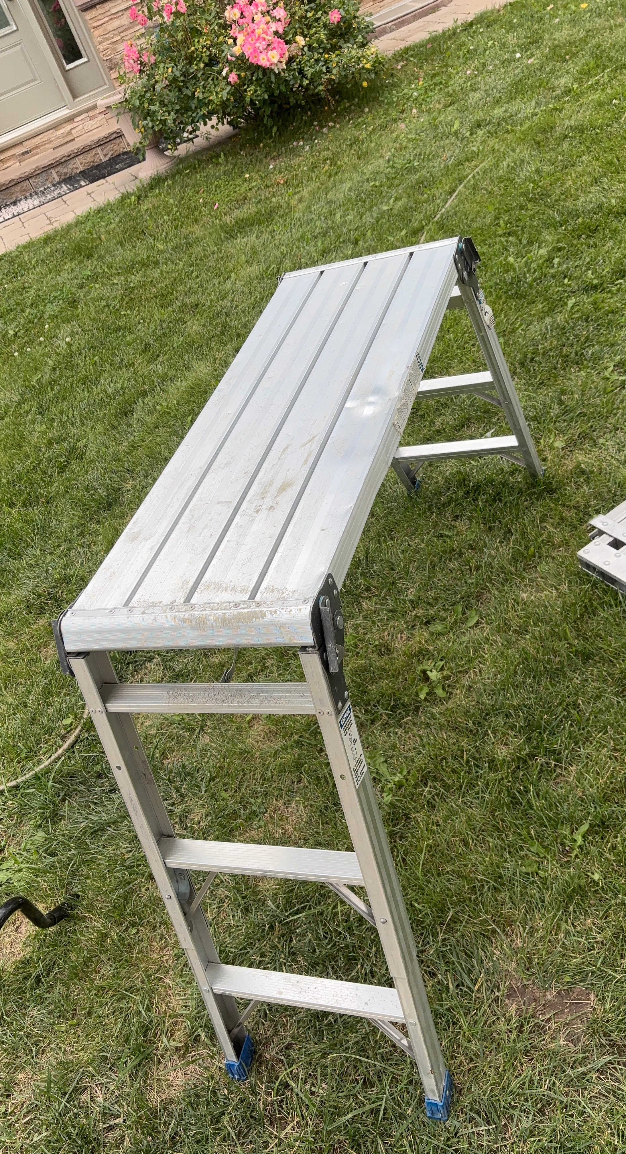 Aluminum Platform Step ladder/plank