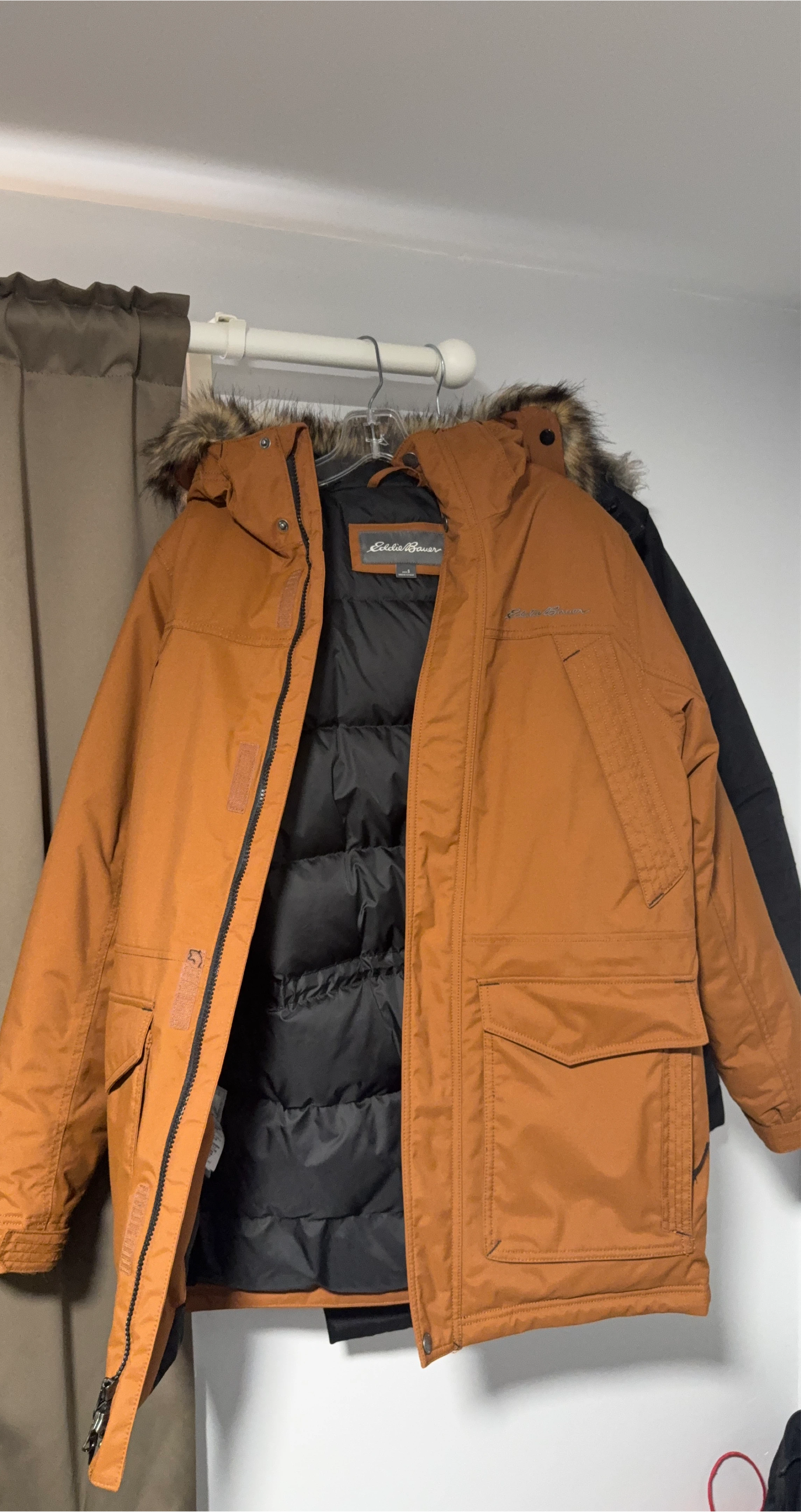 Eddie Bauer Men's Parka Jacket - Size L