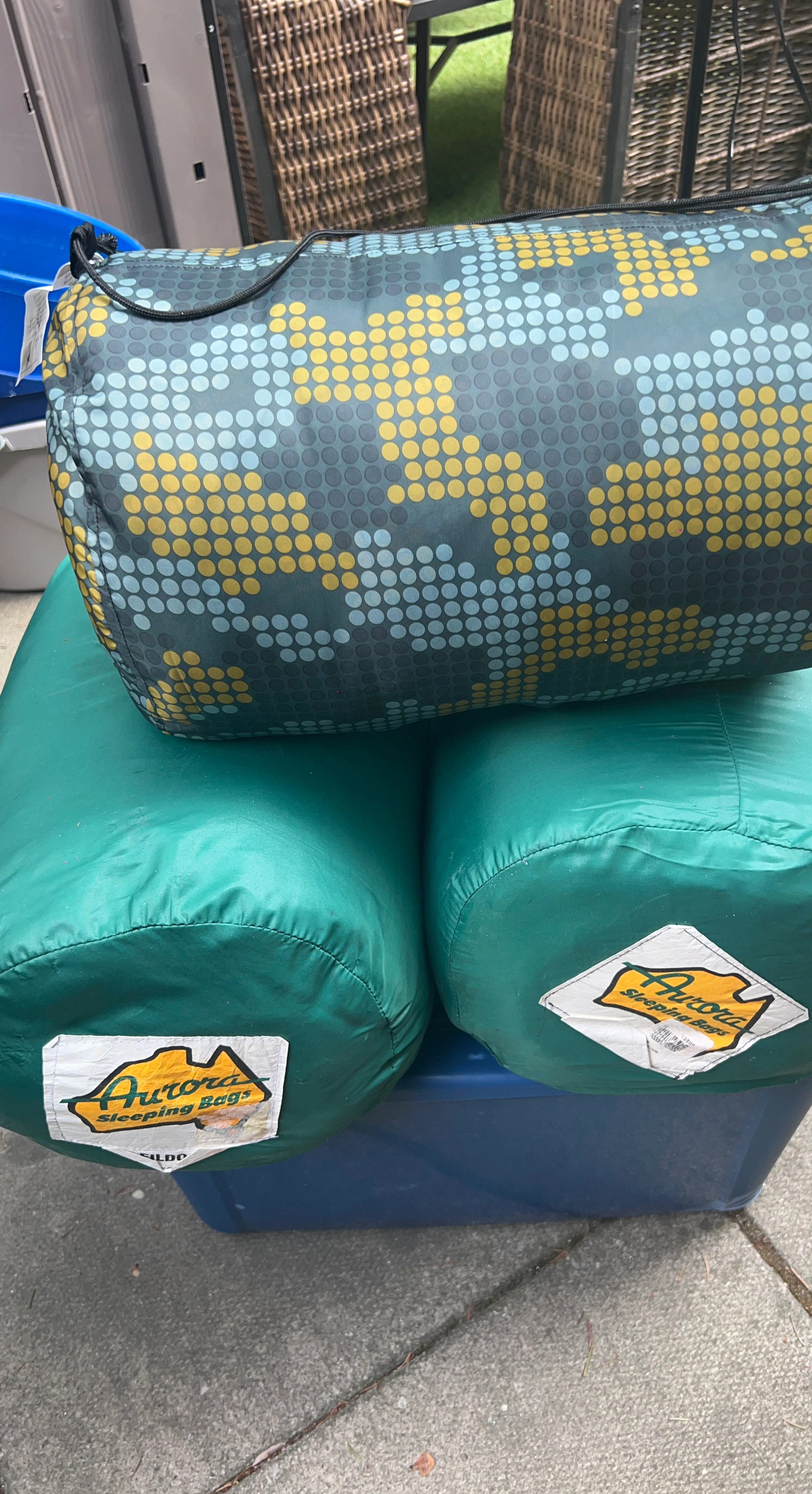Aurora Sleeping Bags (Set of 3)