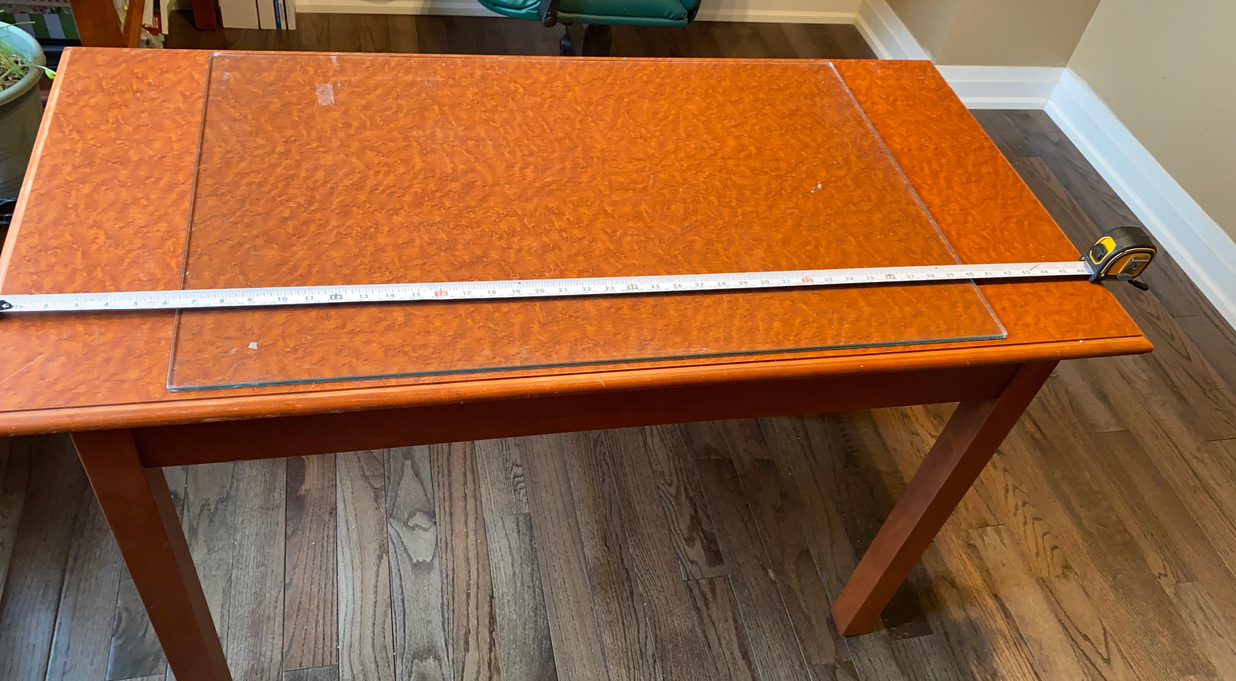 Glass Table Top Protector & Study Table