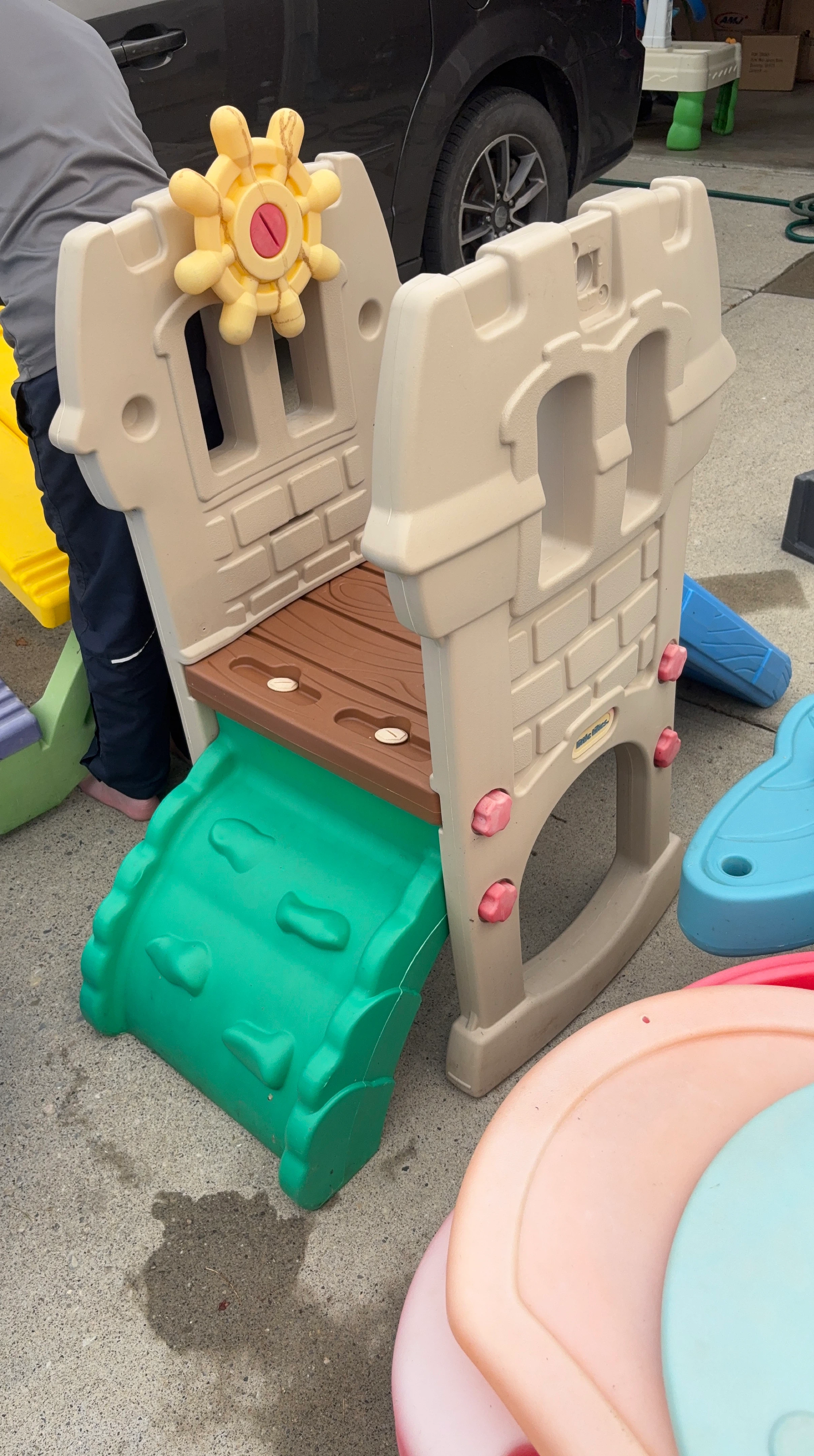 Little Tikes Castle Climber and Slide Set