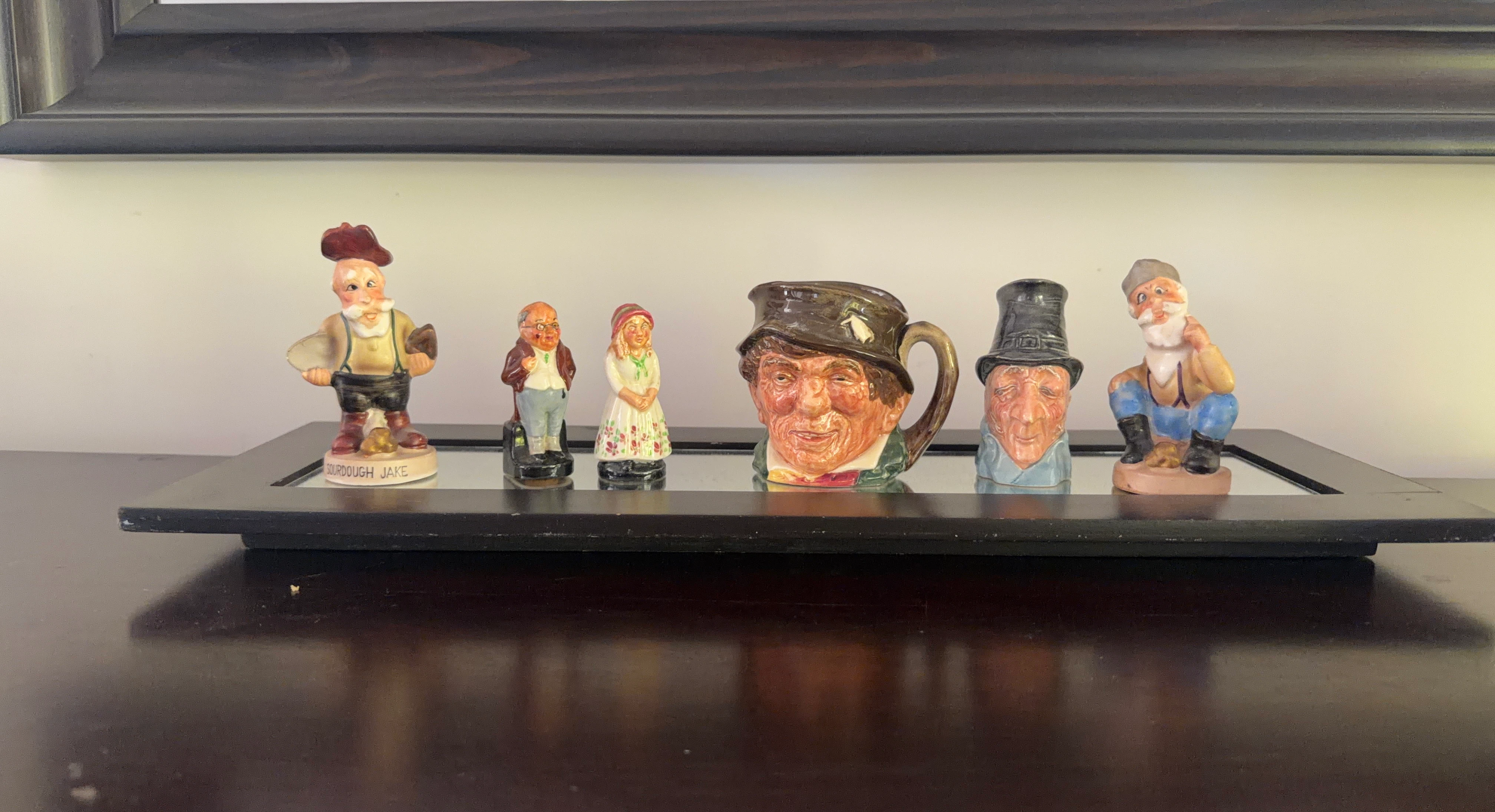 Collection of 6 Character Figurines