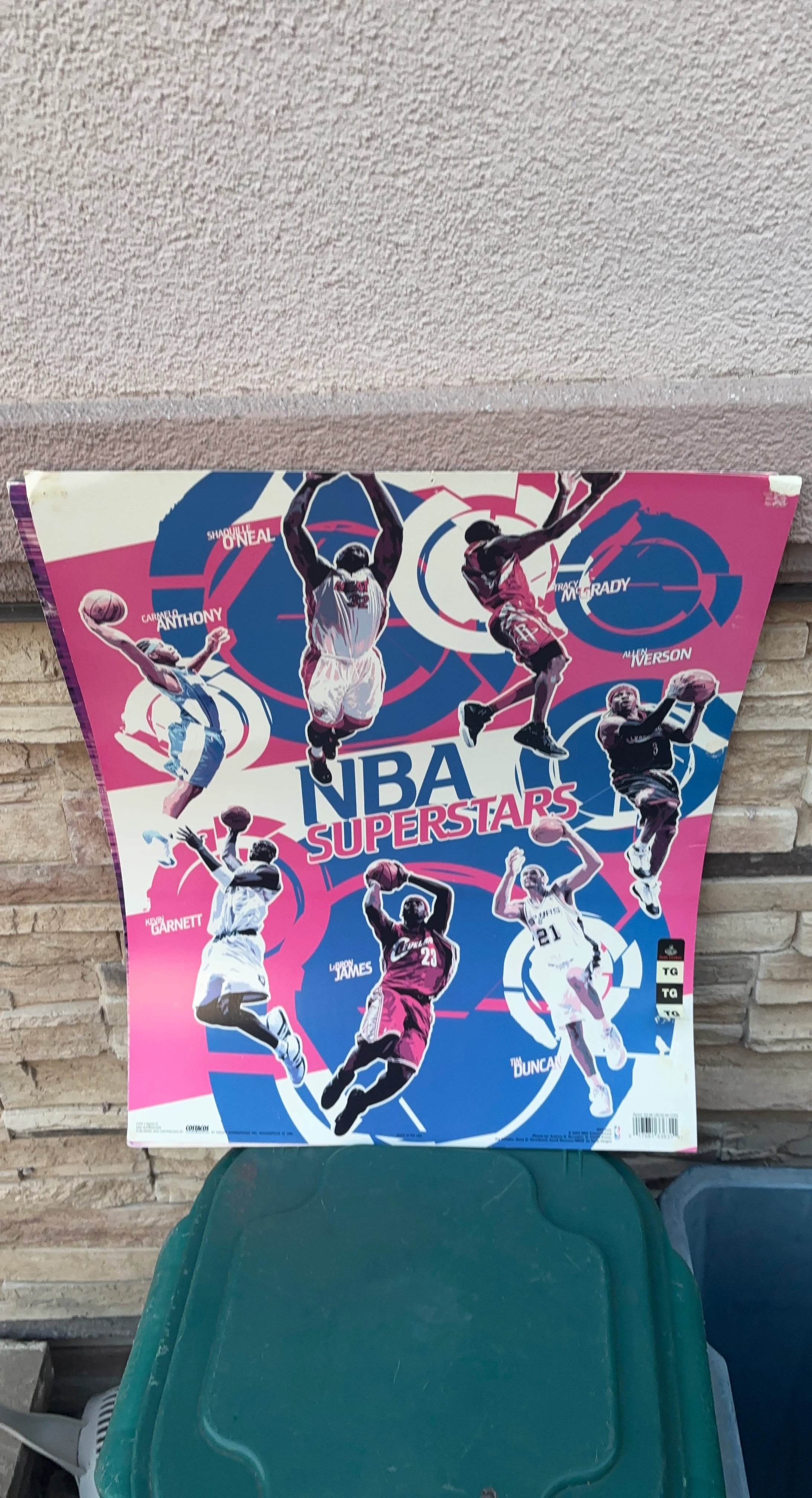 NBA Superstars Poster