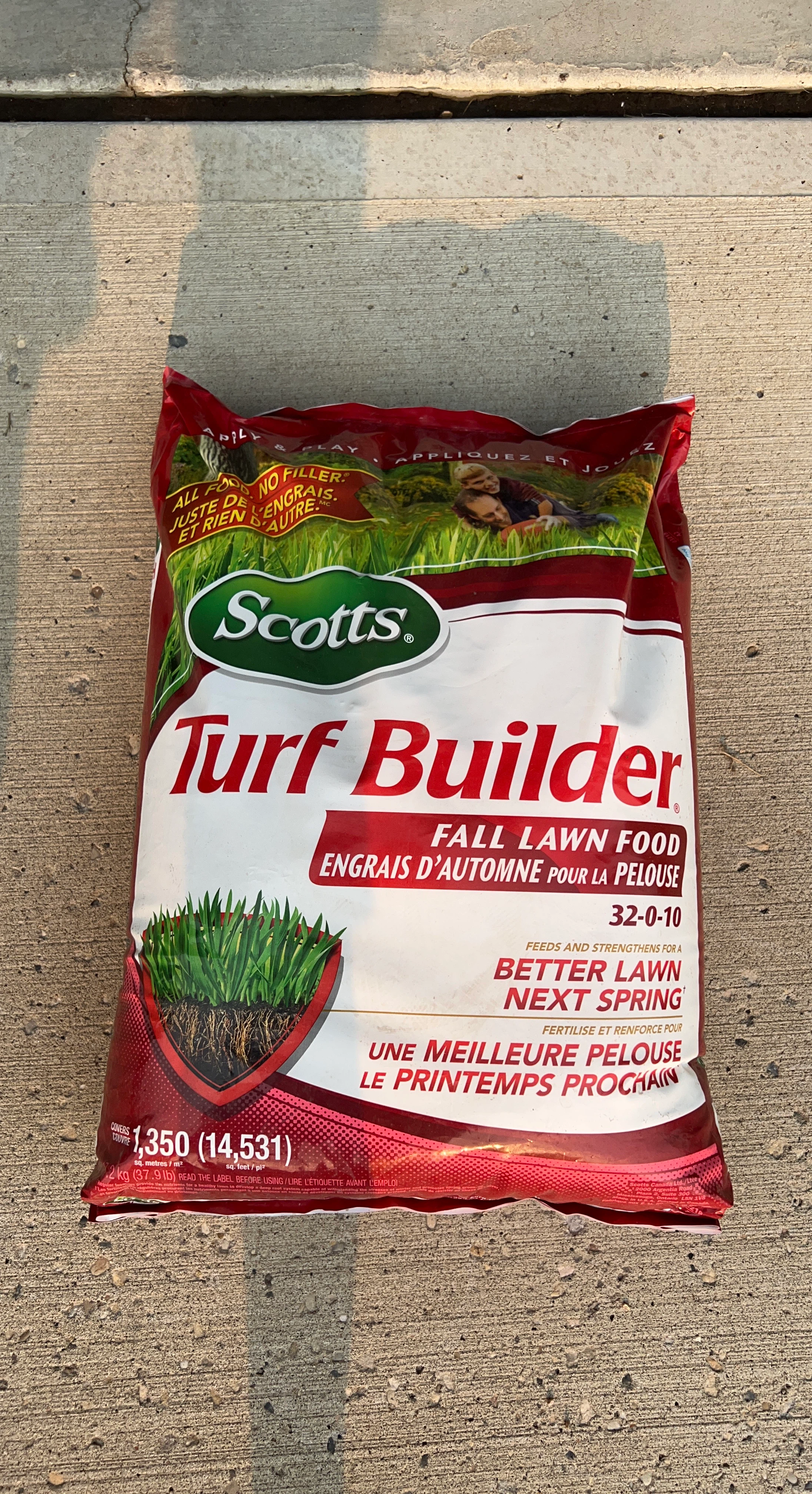 Scotts Turf Builder Fall Lawn Food 2kg