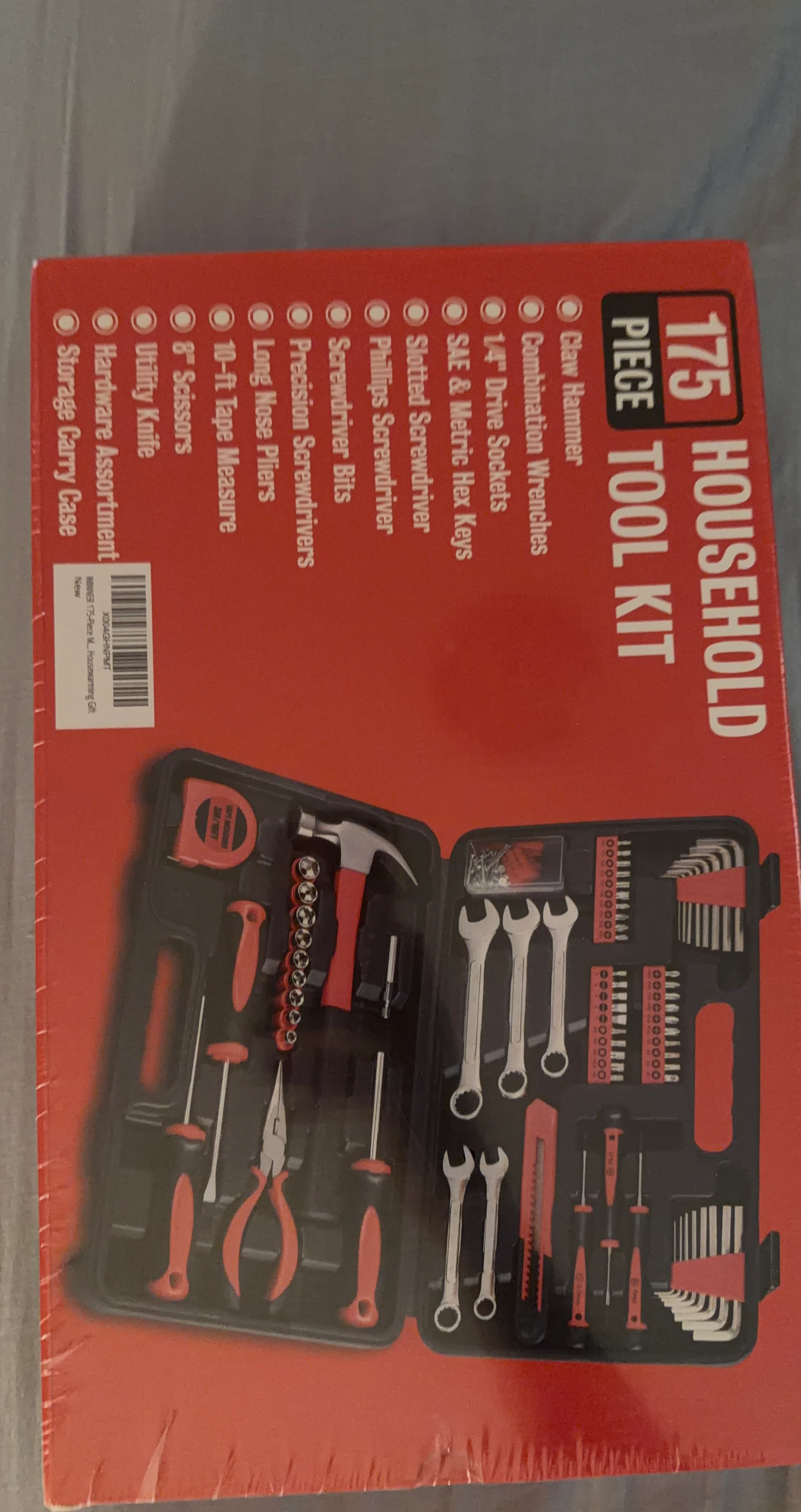 175-Piece Household Tool Kit