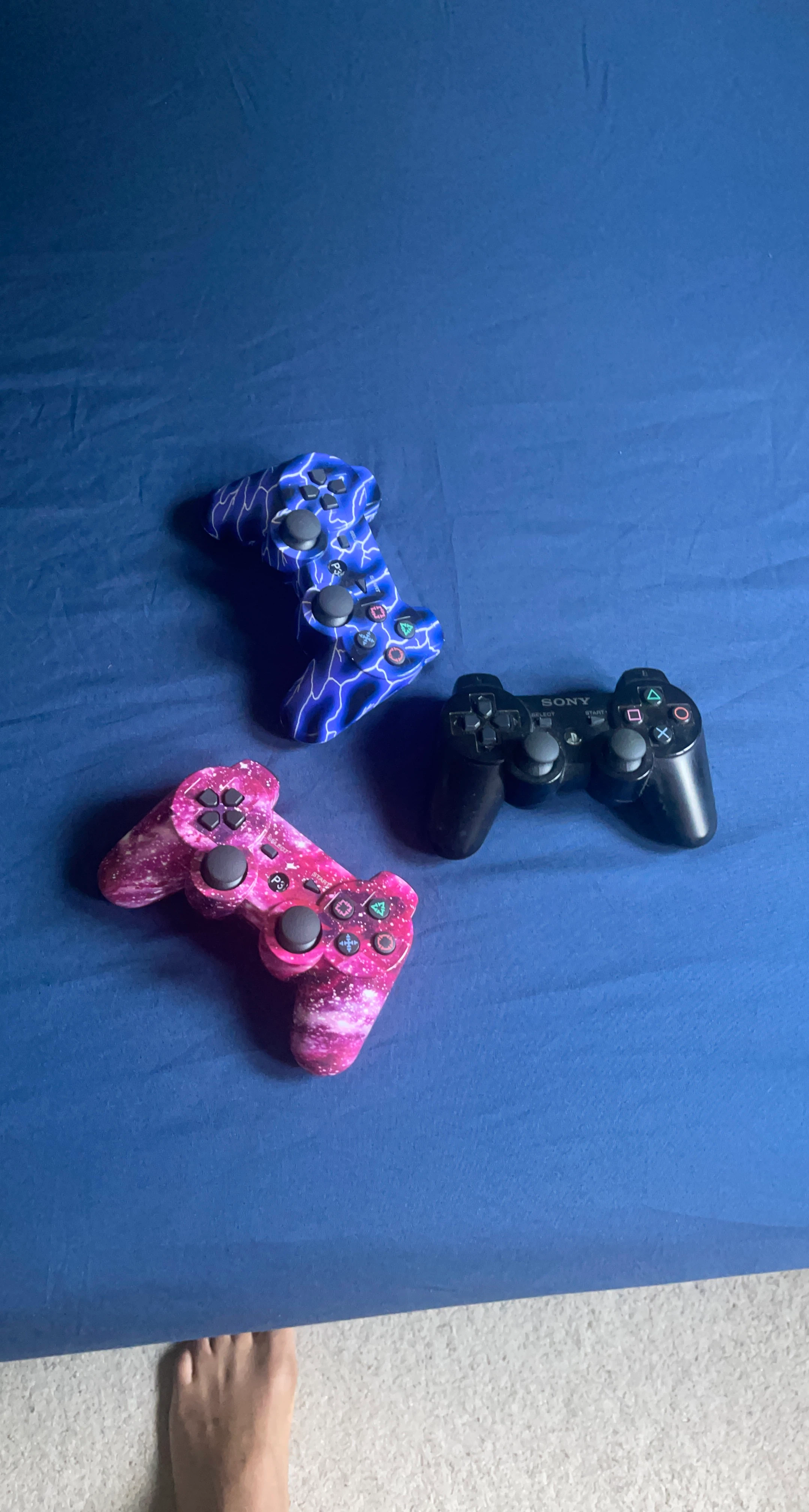 3x Sony PlayStation 3 Controllers