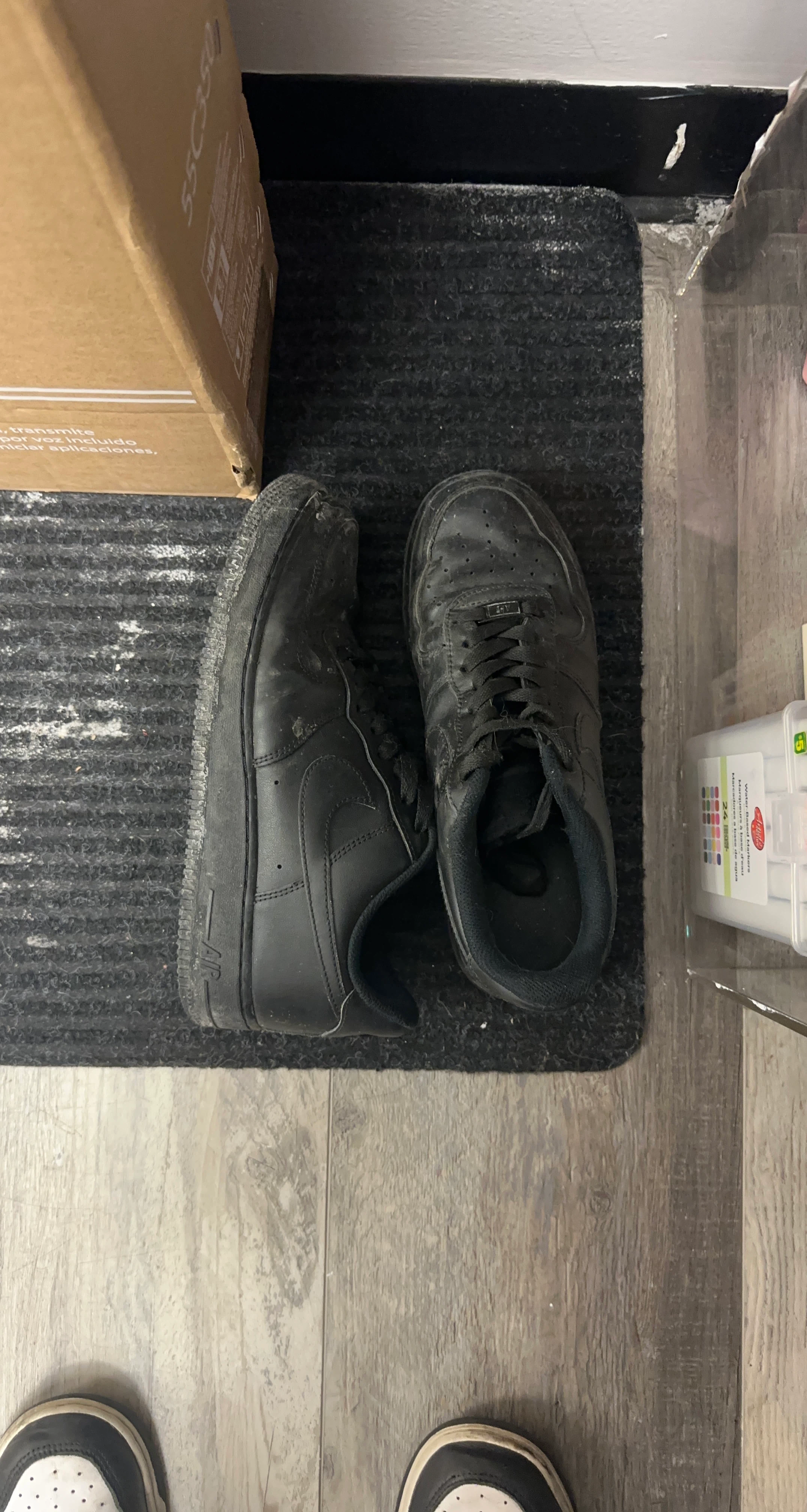 Black Nike Air Force 1 Sneakers