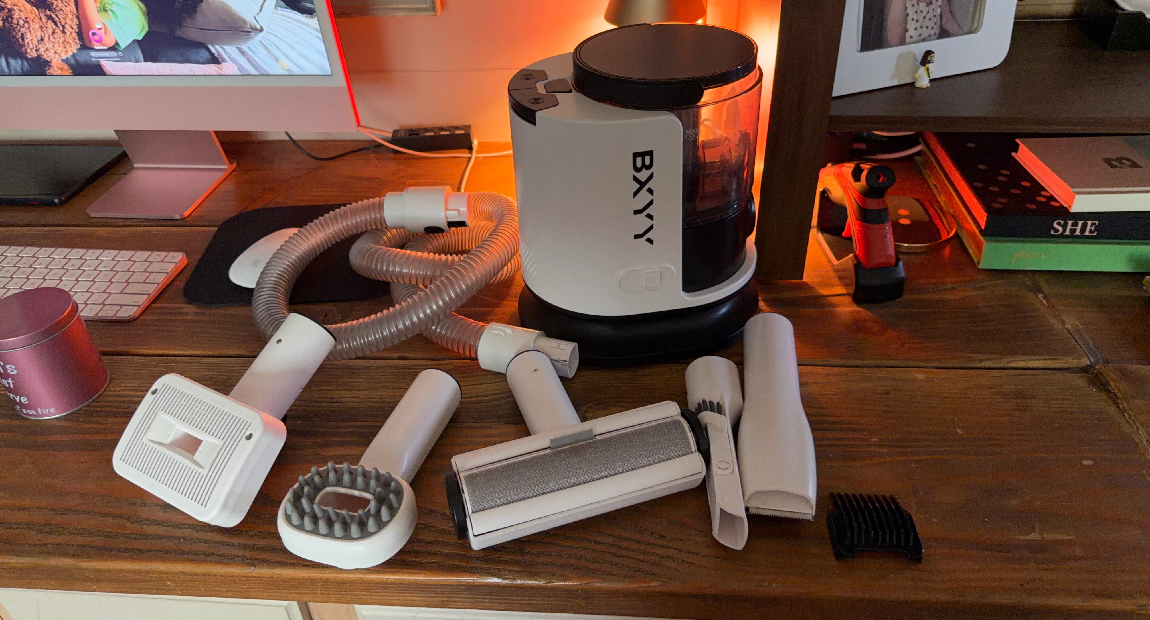 BXYY Pet Grooming Kit & Vacuum Suction
