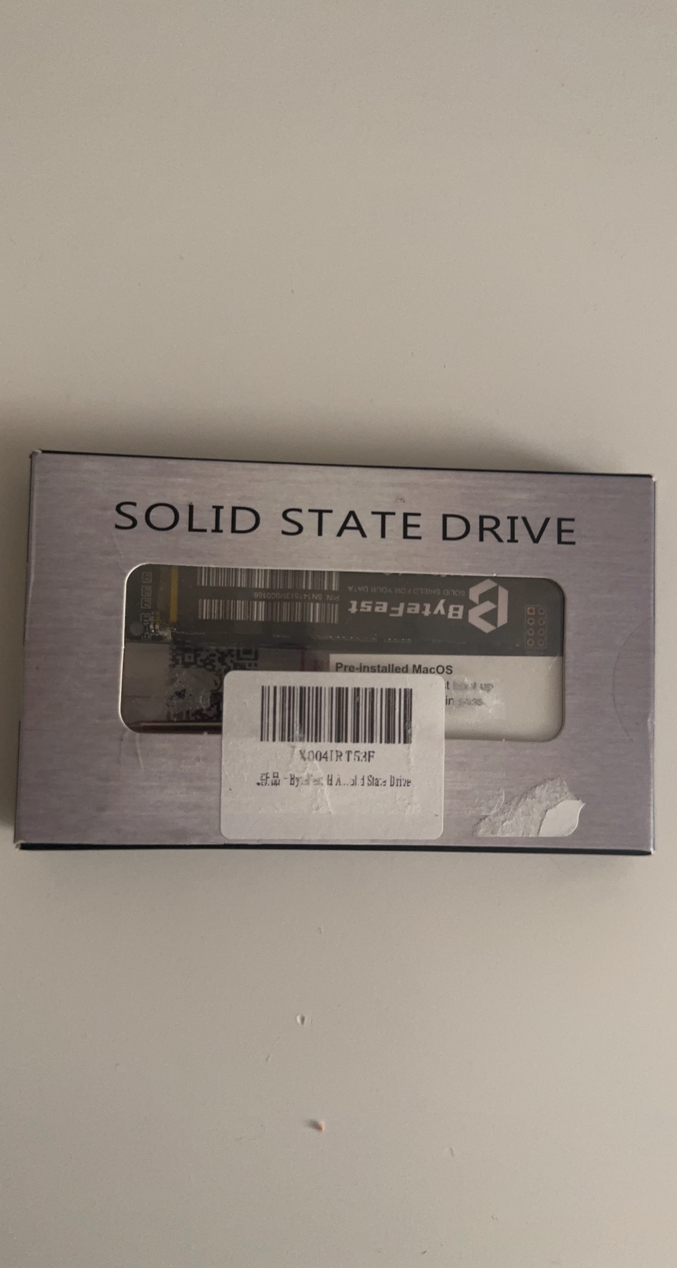 ByteFest Solid State Drive Pre-installed MacOS