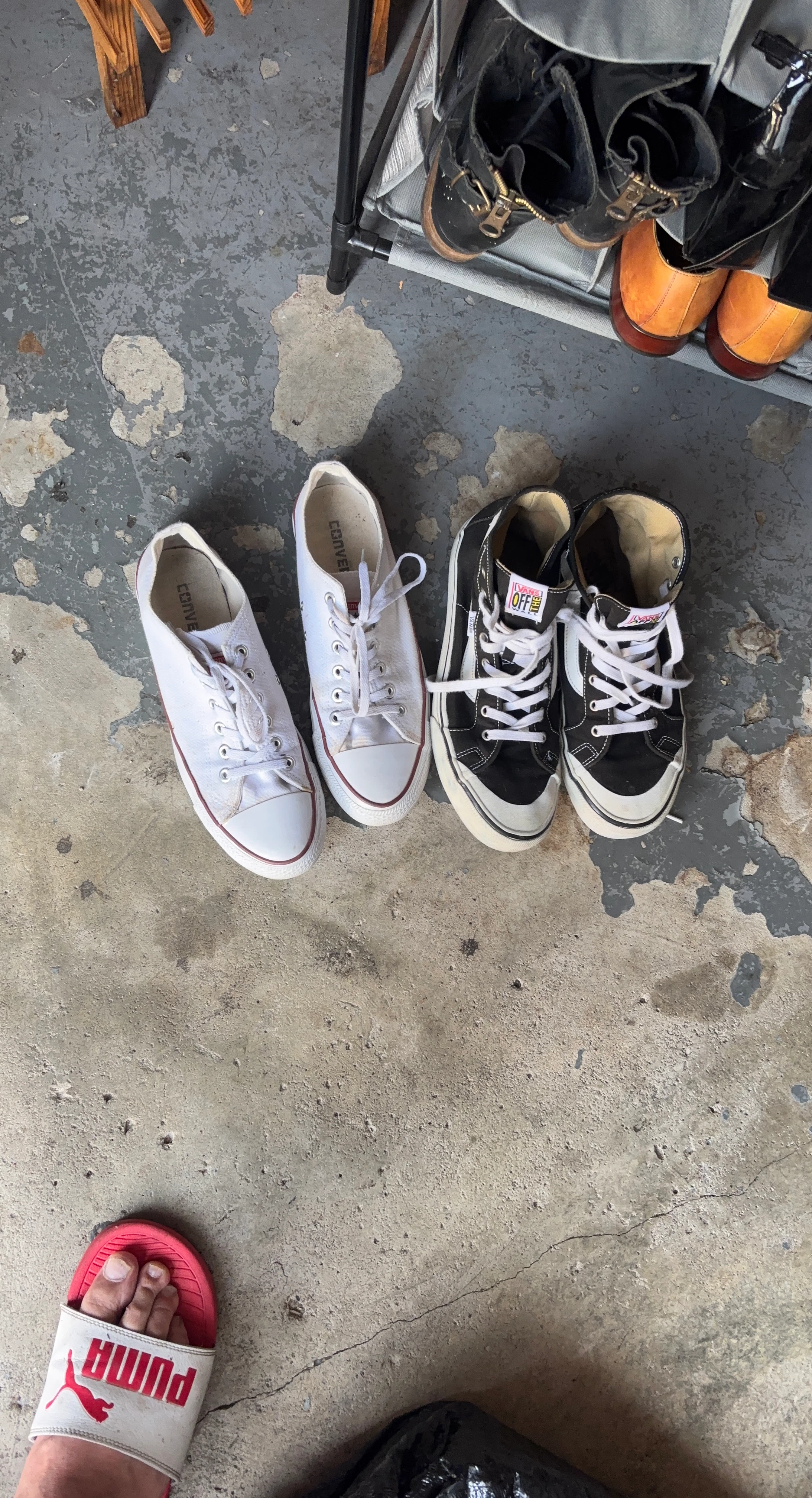 Converse and Vans Sneakers $40 for both