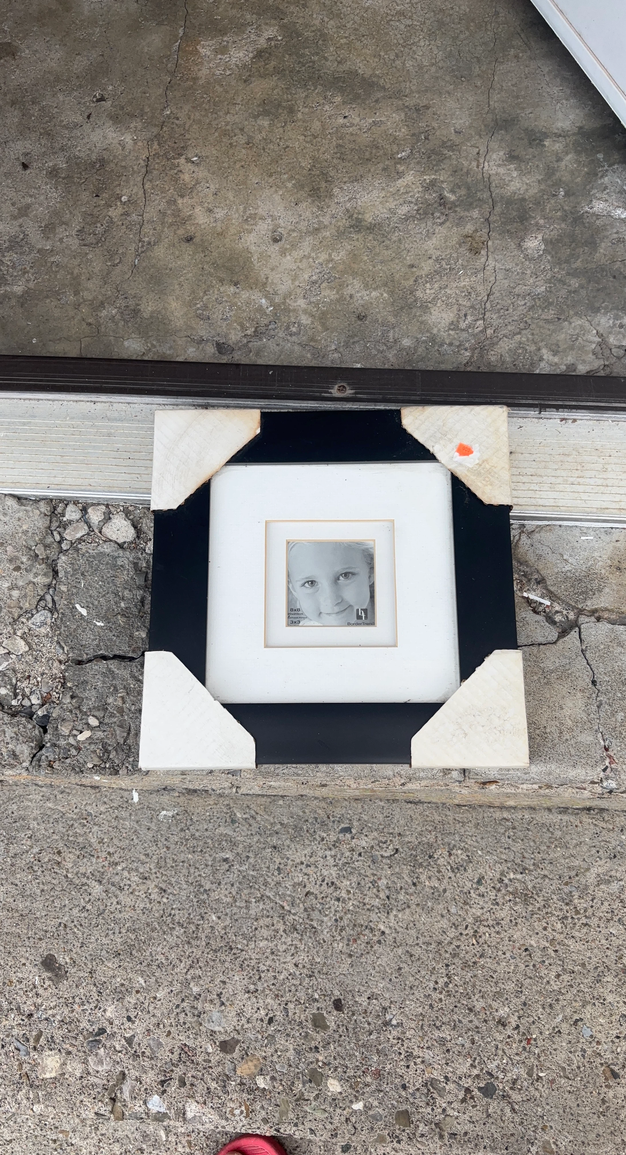Border Trend Black Picture Frame 8x8