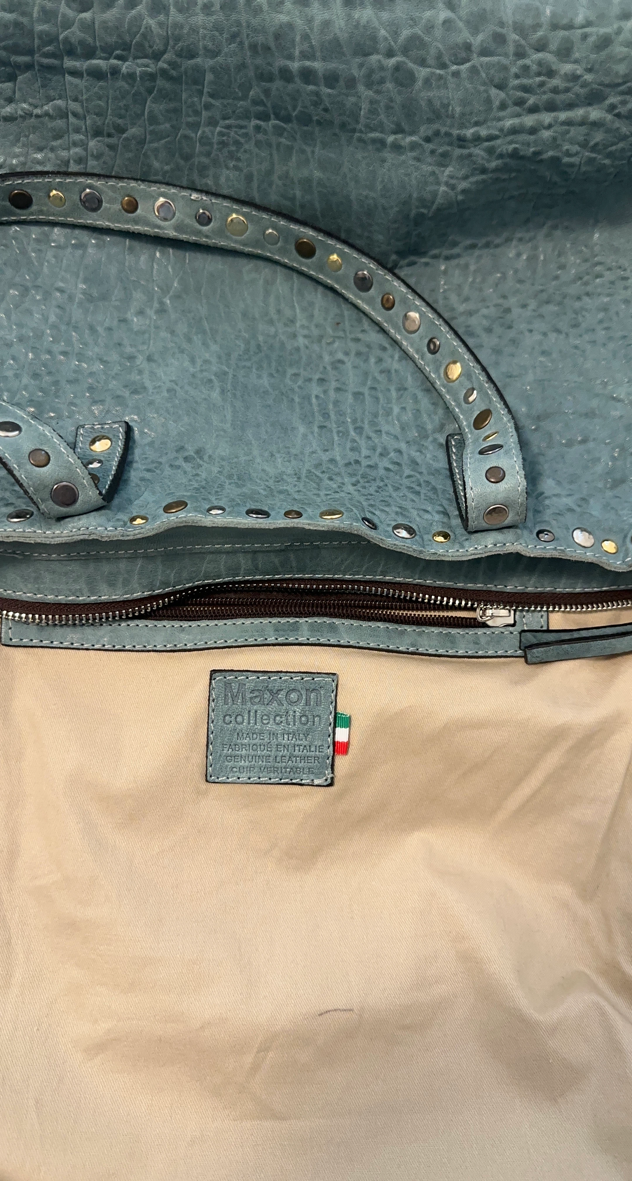 Maxon Collection Studded Tote Bag