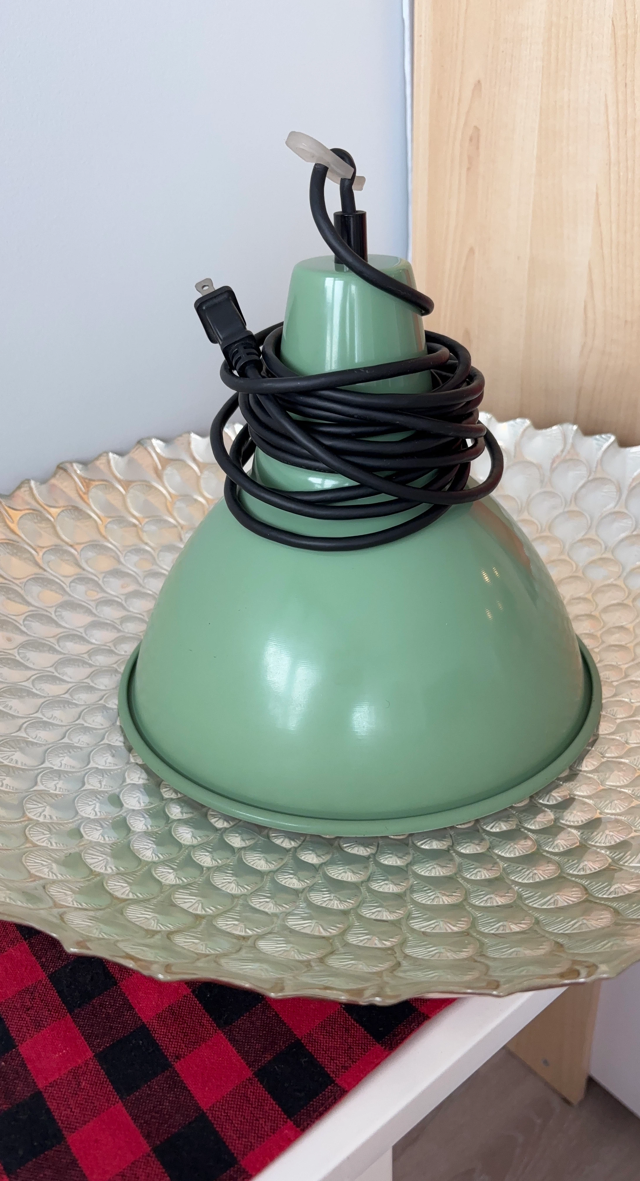 Green Pendant Light Fixture