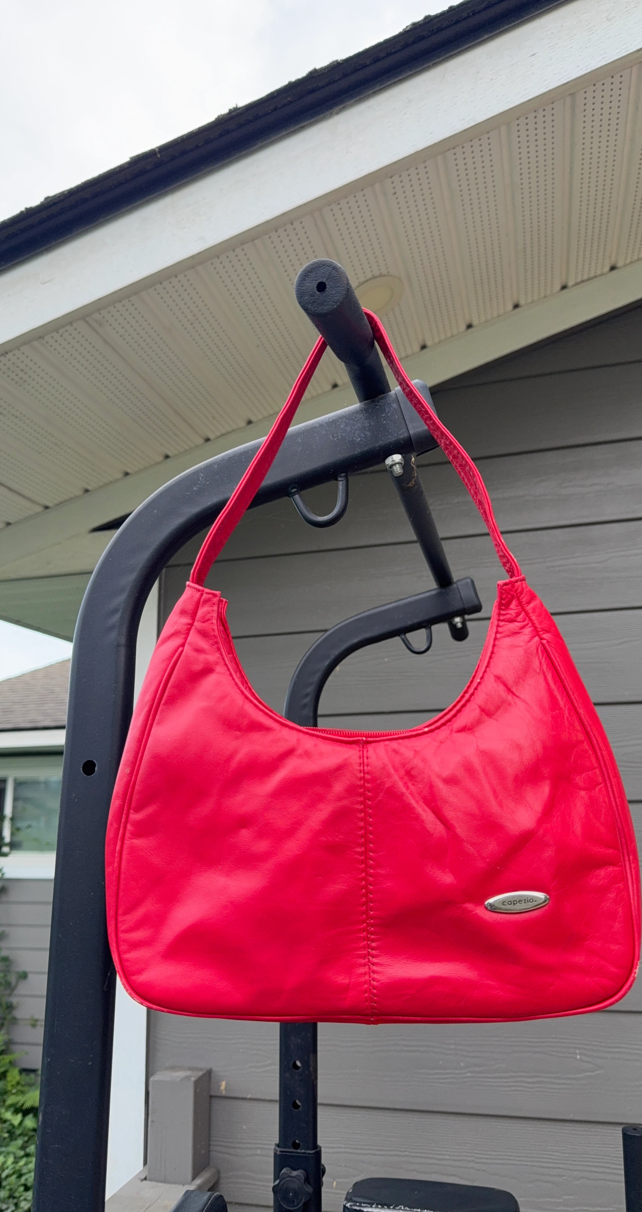 Capezio Red Leather Handbag