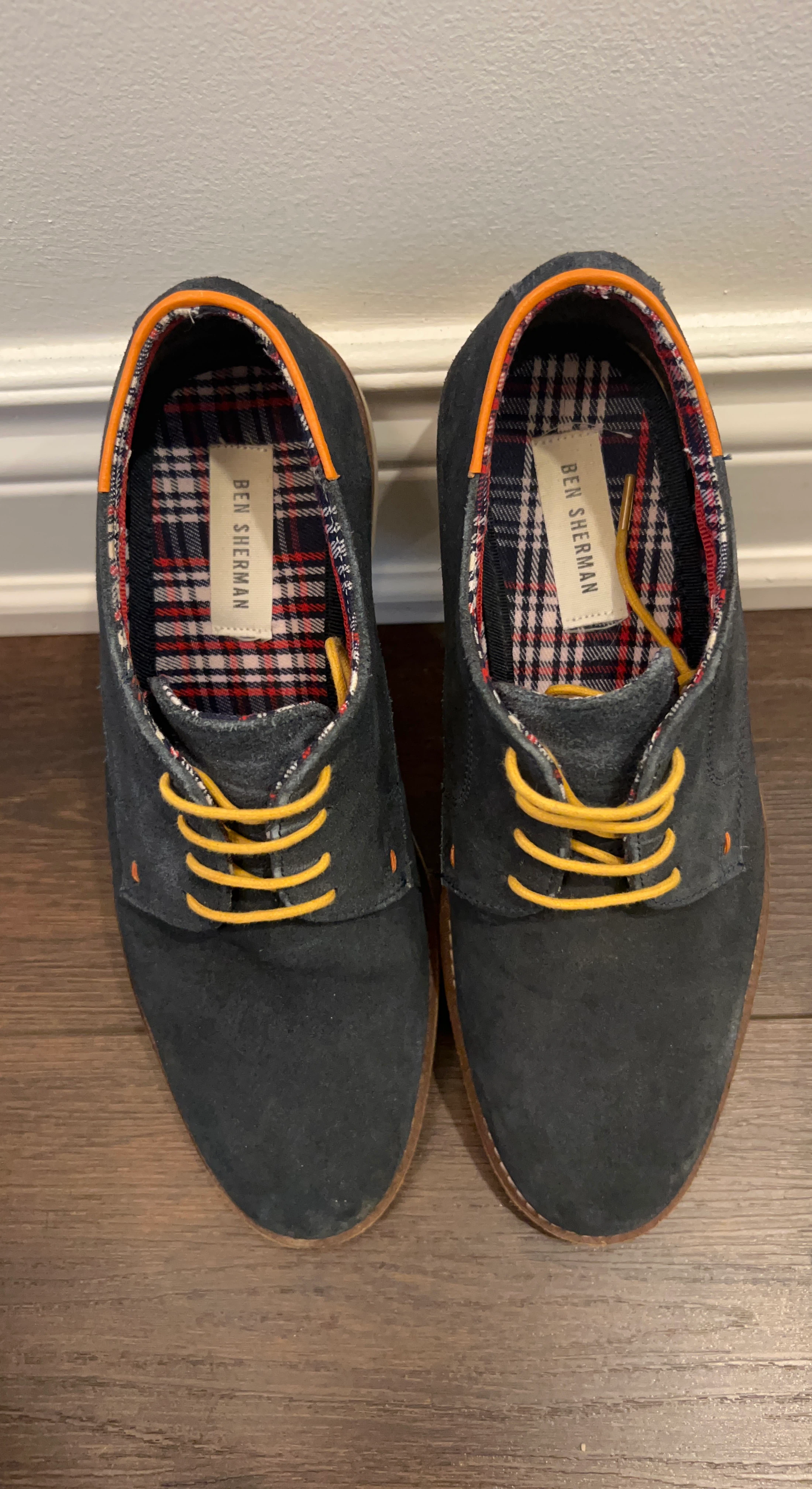 Ben Sherman Suede Derby Shoes