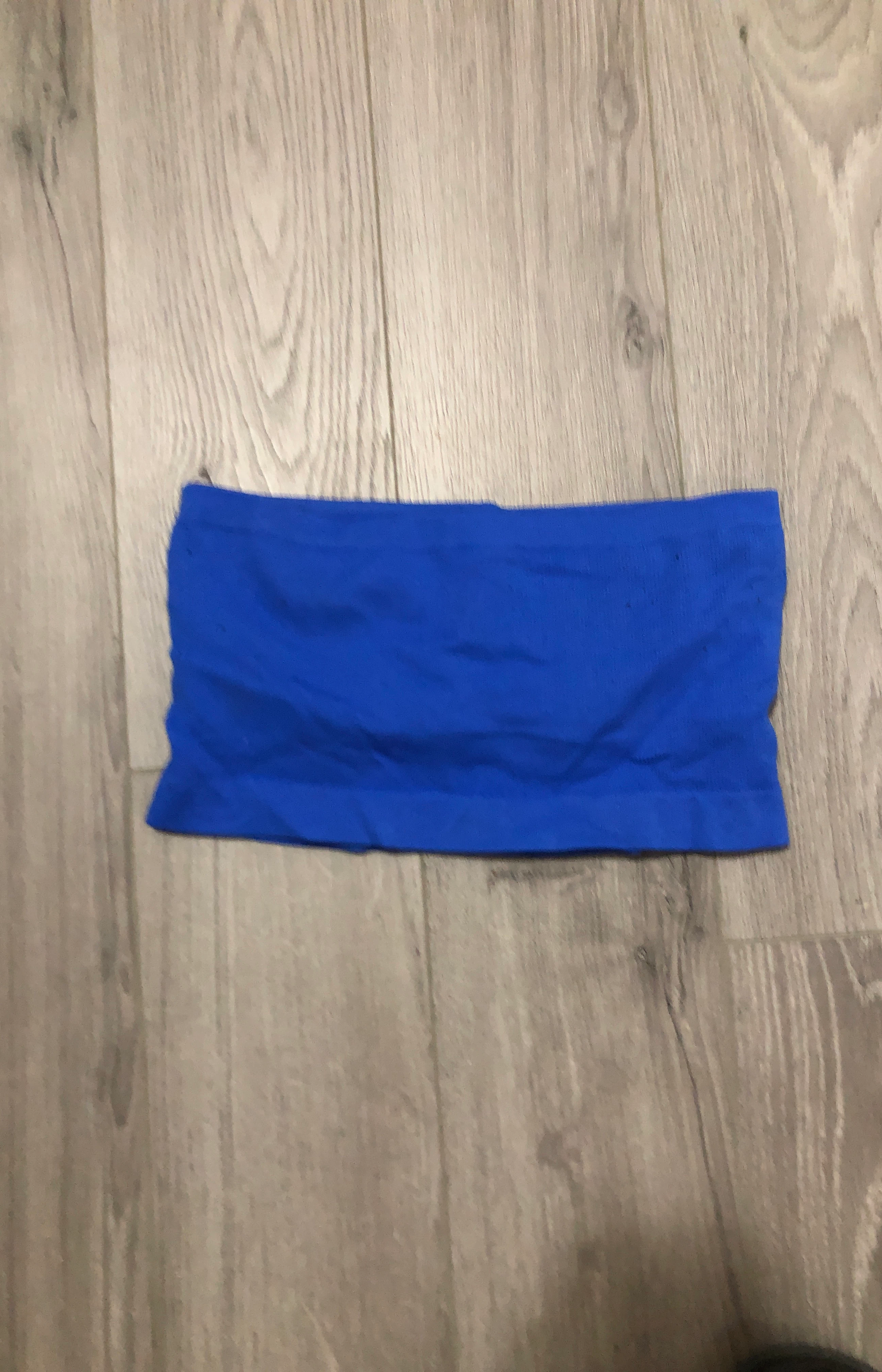 Aerie Blue Bandeau Top