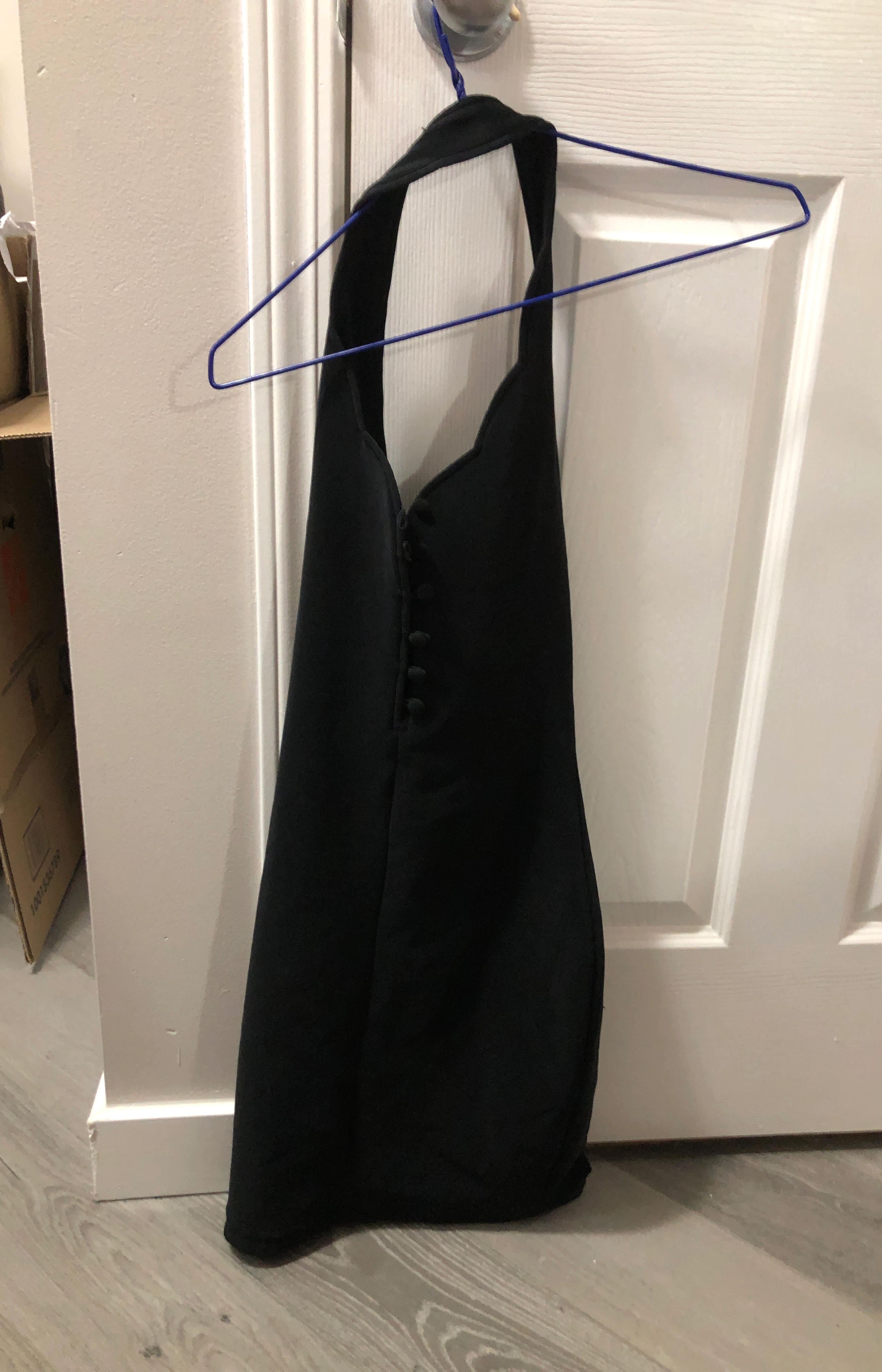 Black Halter Dress